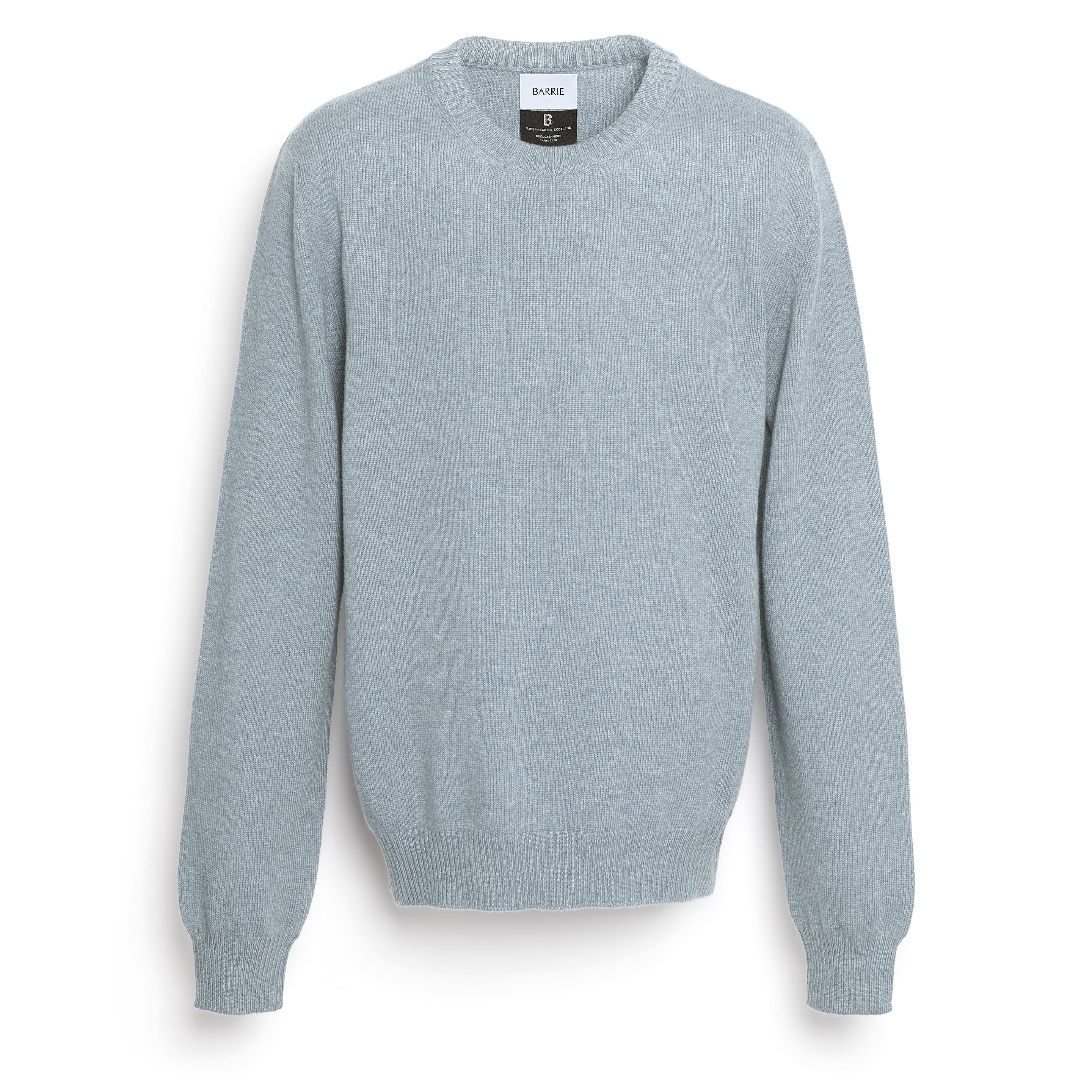 B Label round-neck cashmere jumper