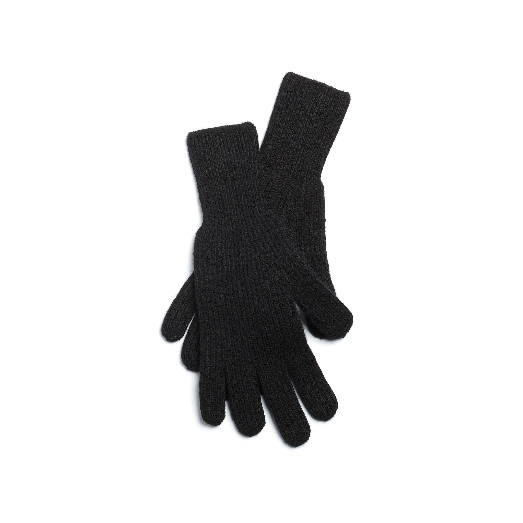 Ribbed cashmere gloves | Barrie - Barrie