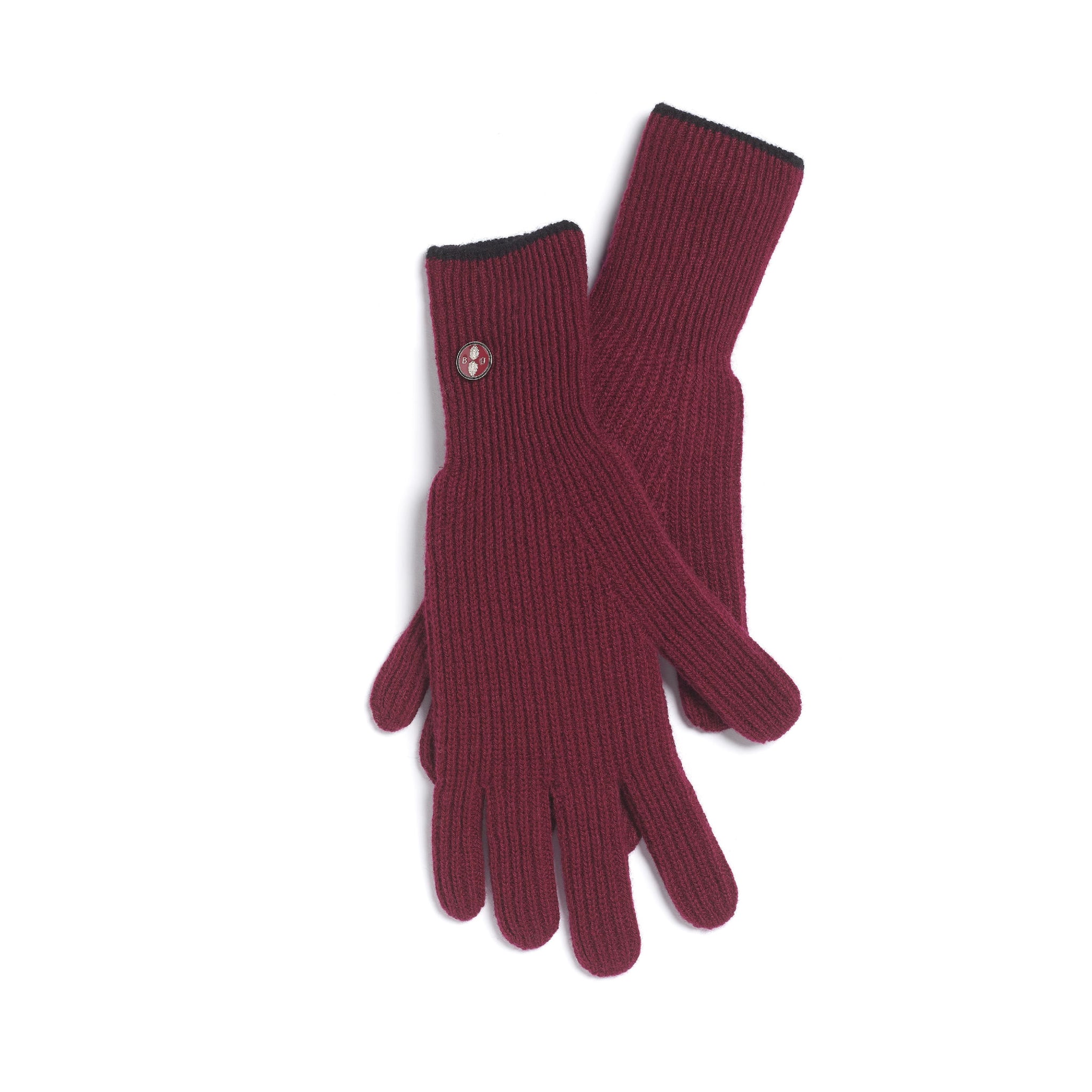 Ribbed cashmere gloves | Barrie - Barrie