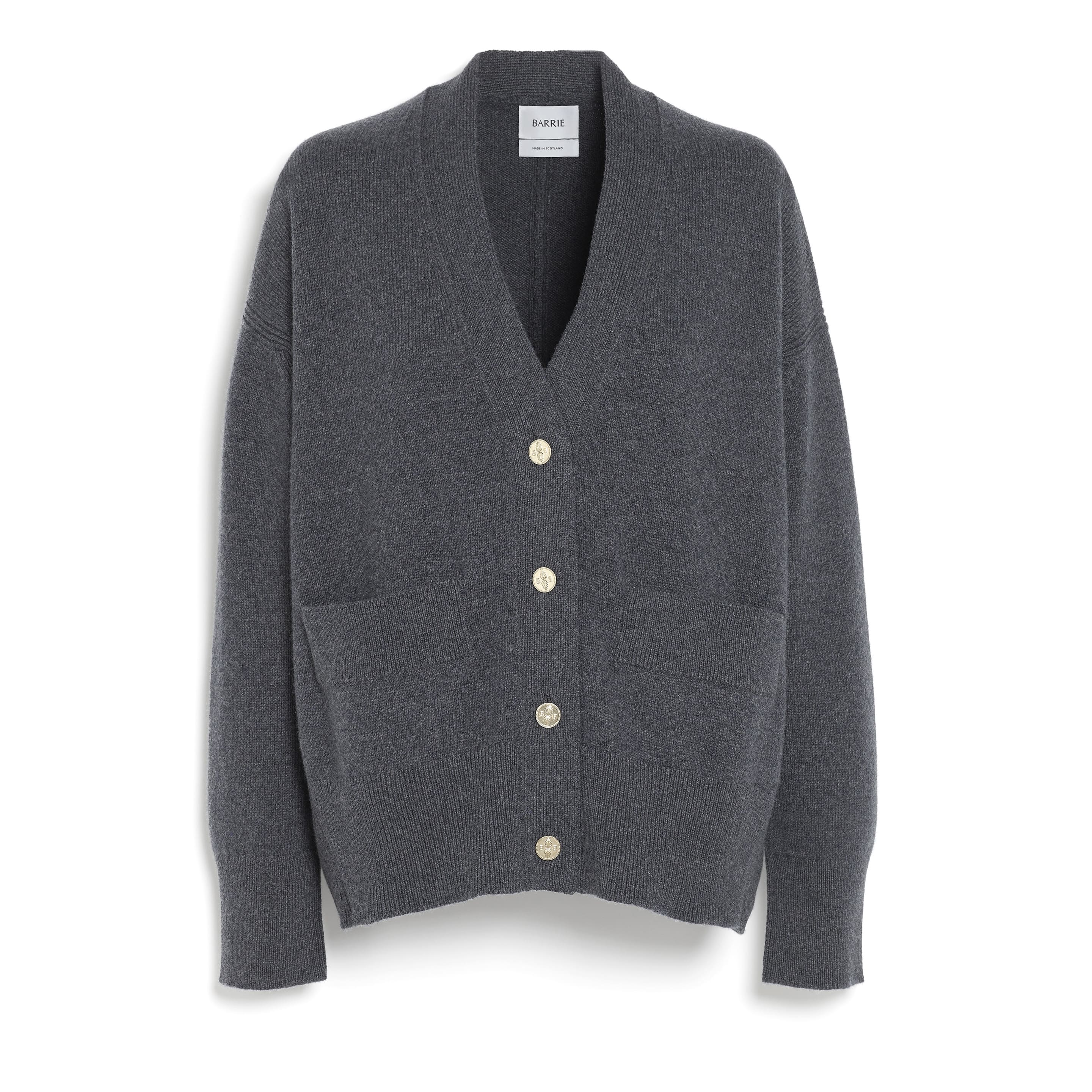 V-neck cashmere cardigan