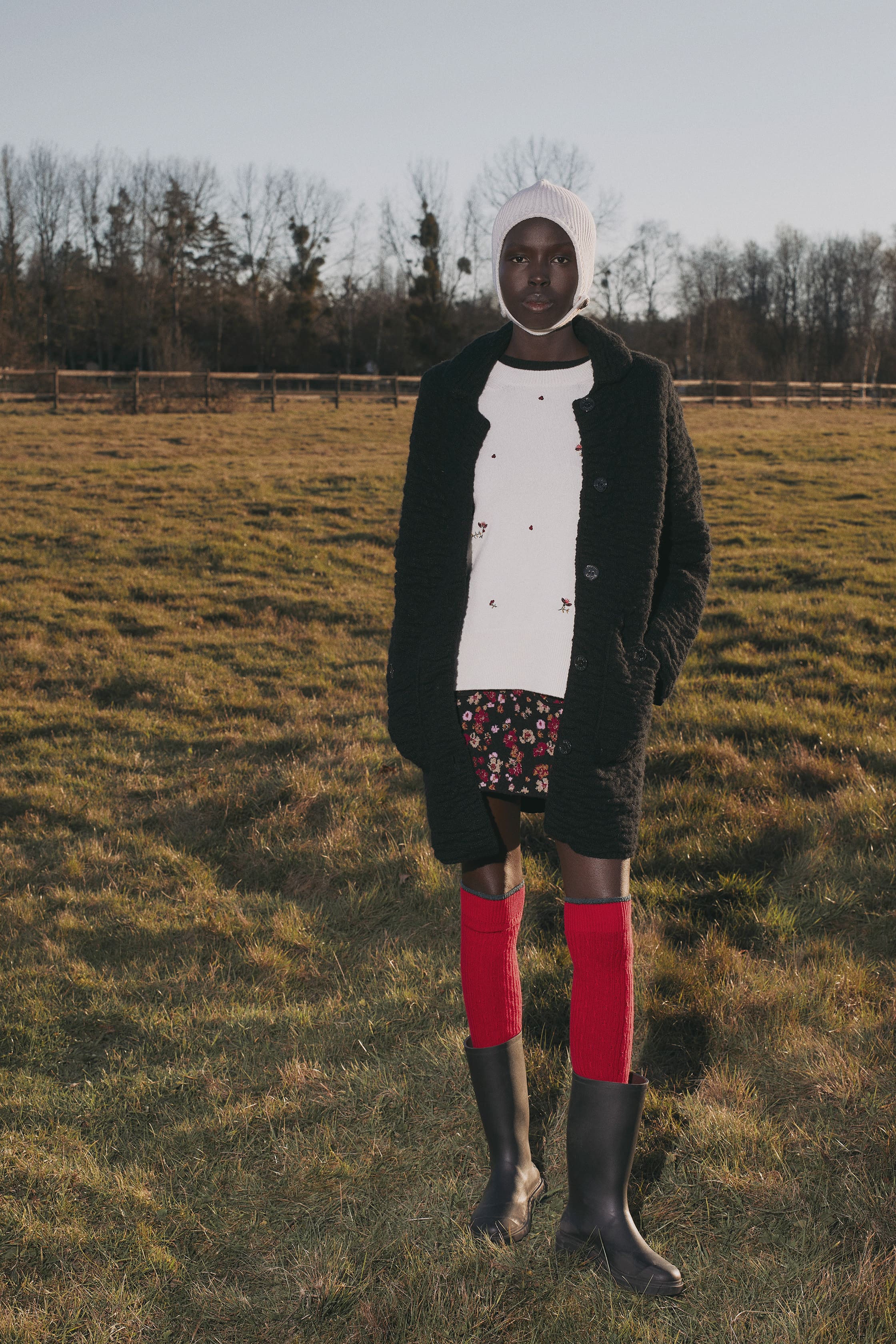 Bonnet in cashmere | Barrie.com