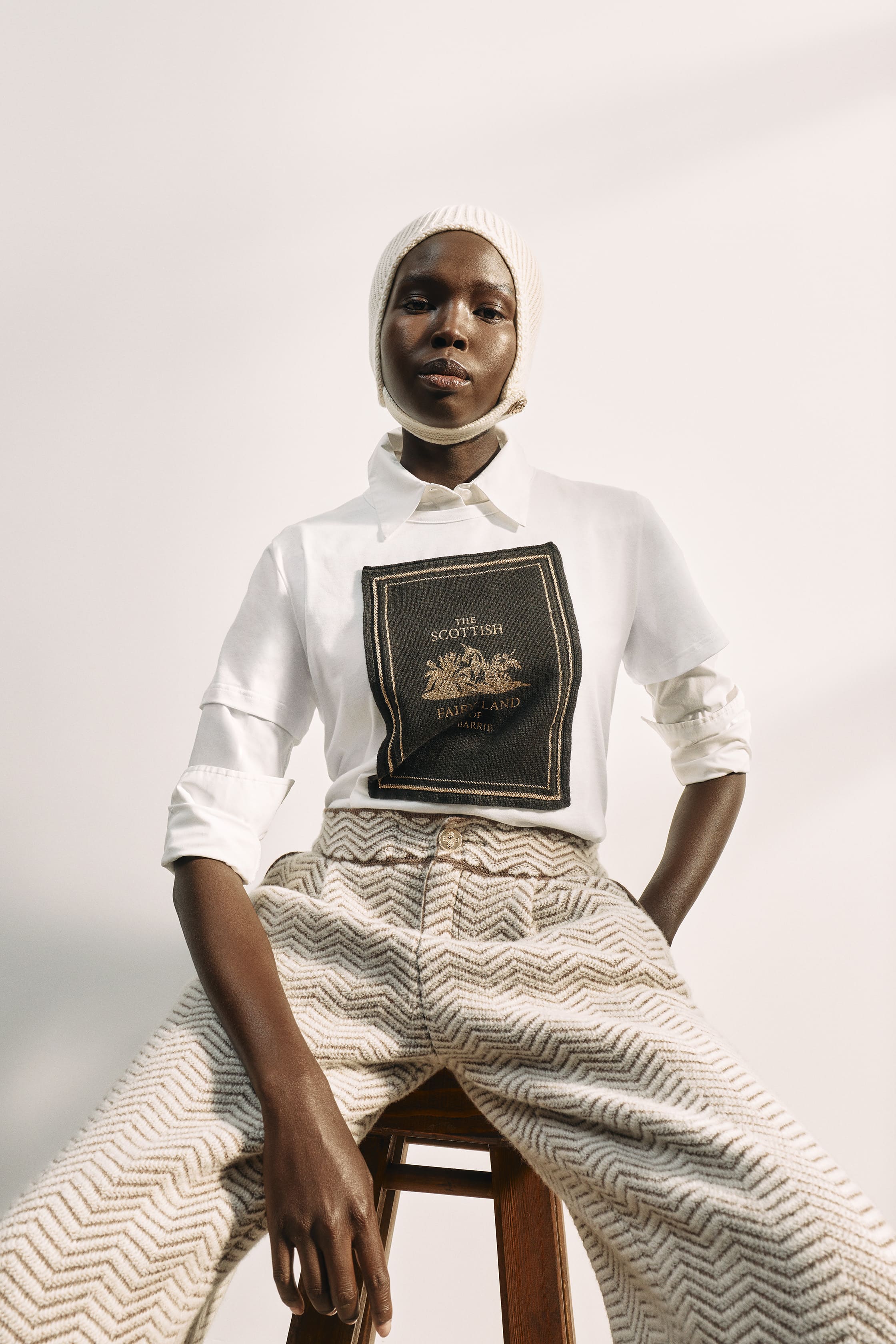 Bonnet in cashmere | Barrie.com