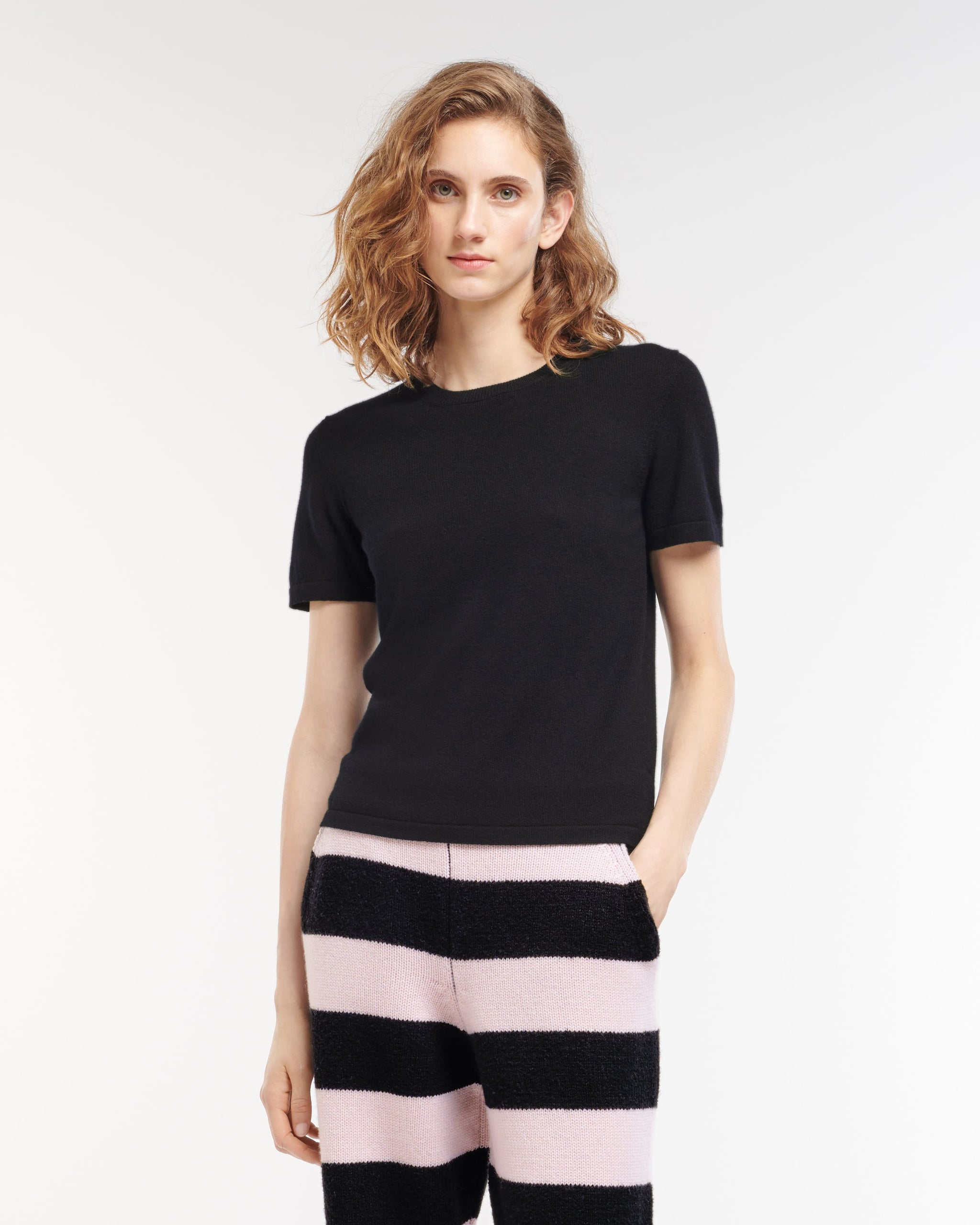 캐시미어 실크 탑 | Barrie - Barrie