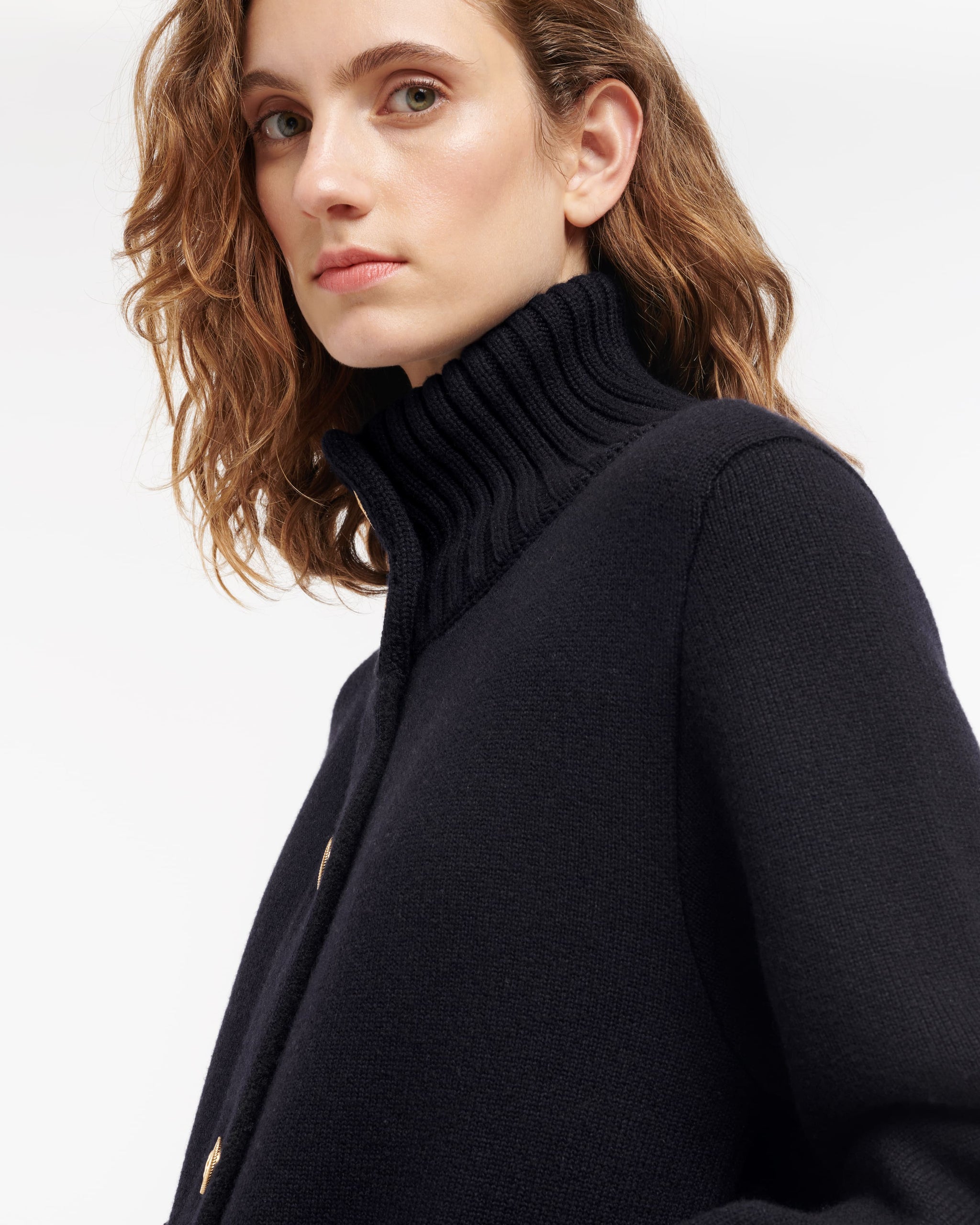 Warm jacket in cashmere, wool and silk | Barrie - Barrie