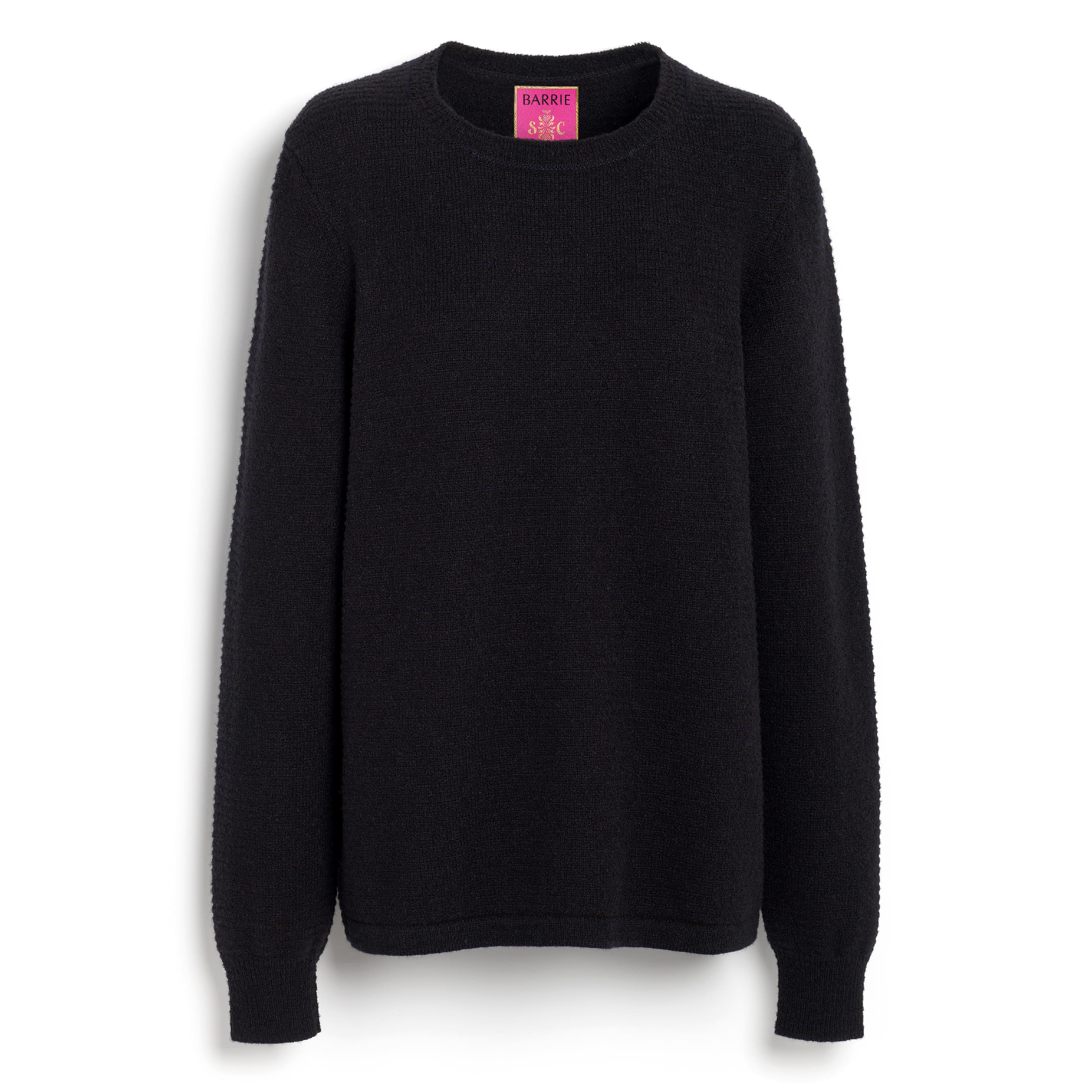 Pull en cachemire à fines rayures