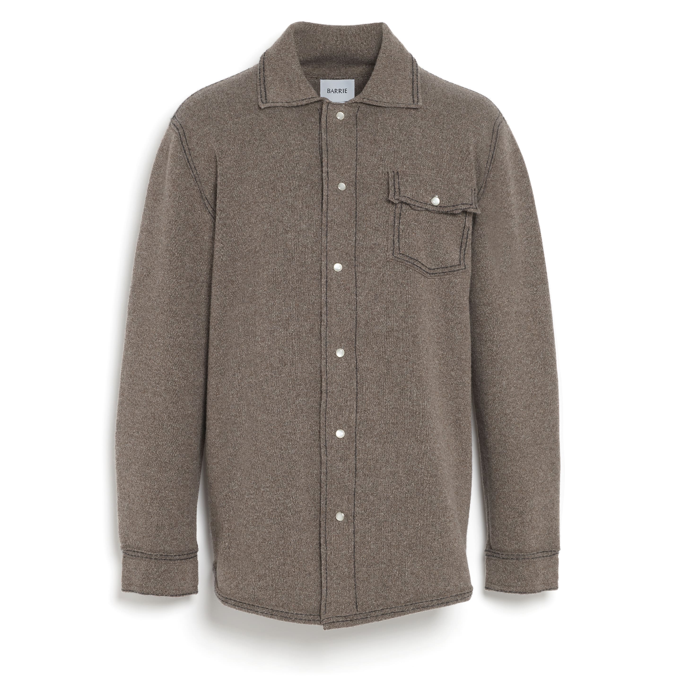 Surchemise en cachemire et coton