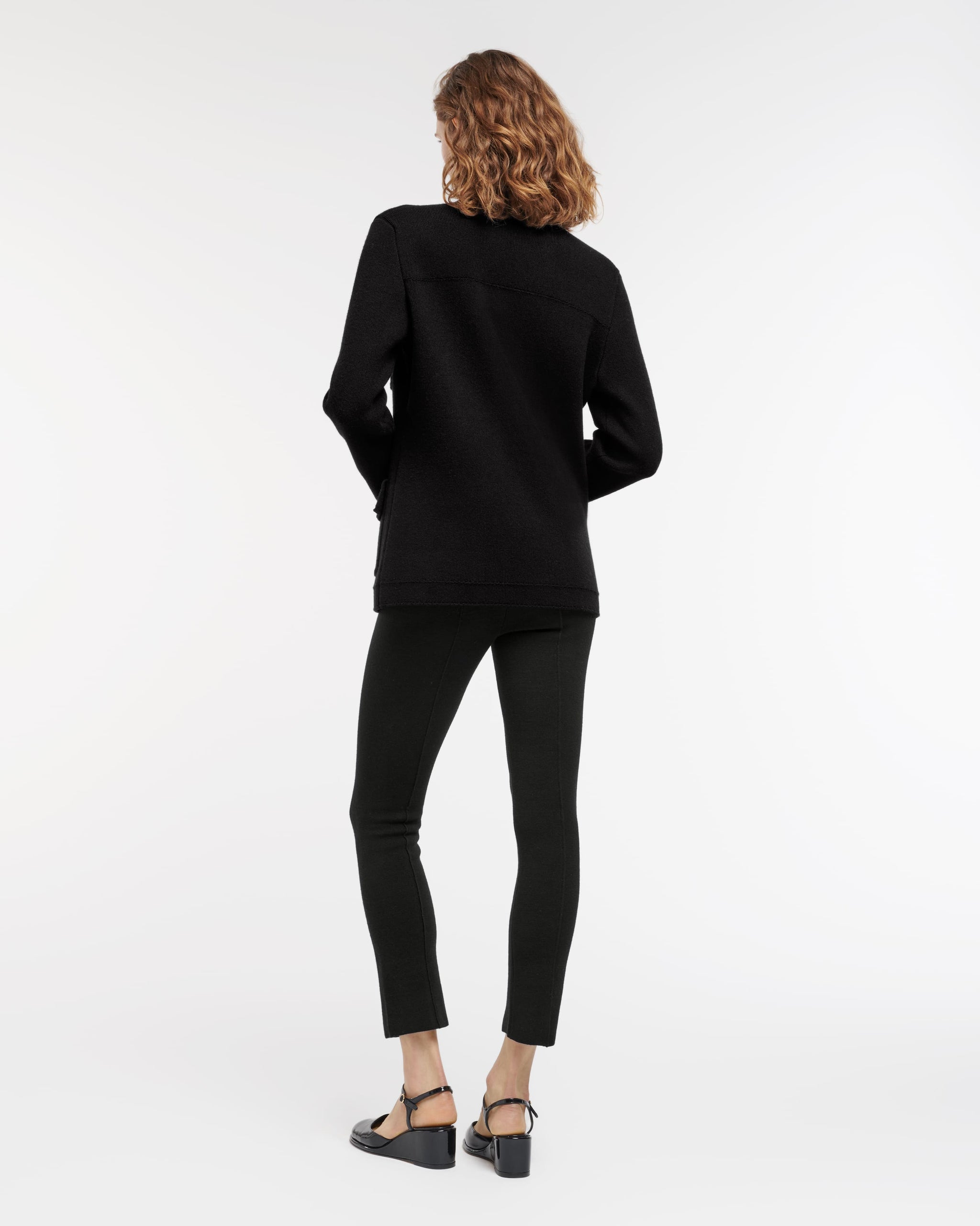 Cashmere and cotton military-style jacket | Barrie - Barrie