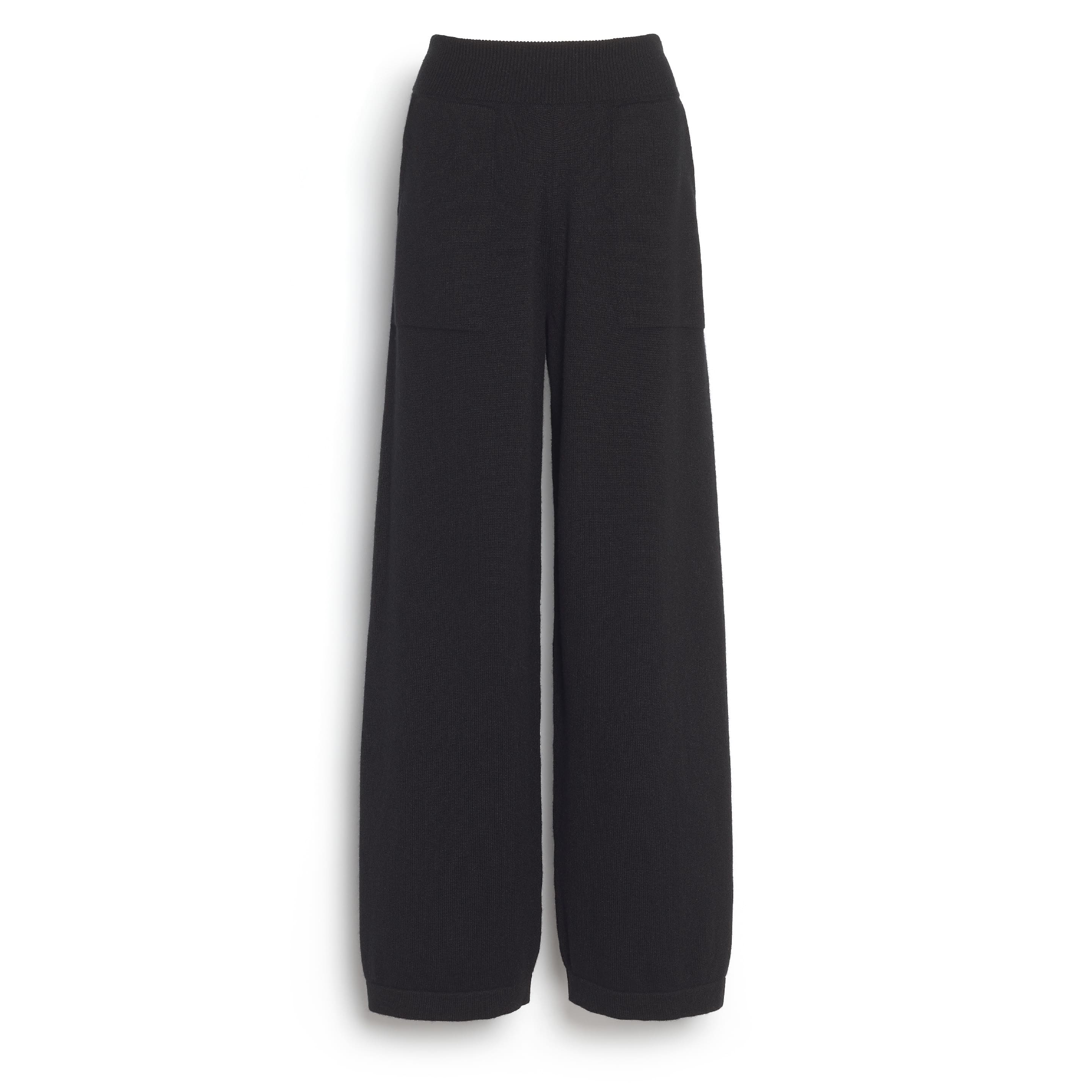 Timeless wide cashmere trousers