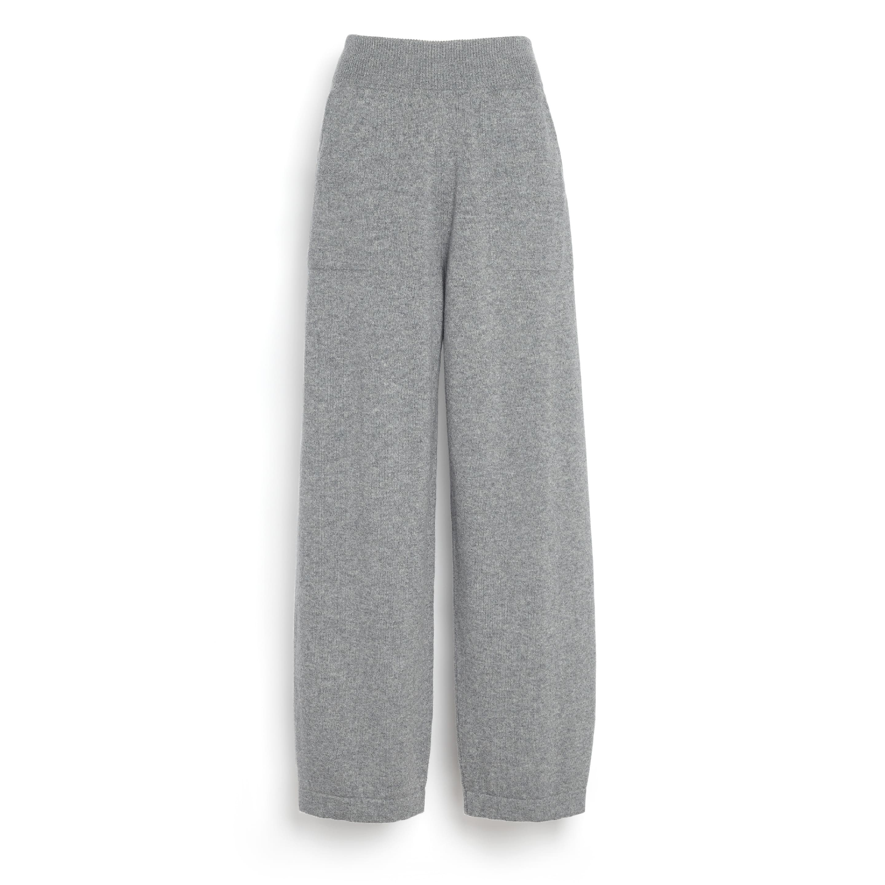 Timeless wide cashmere trousers
