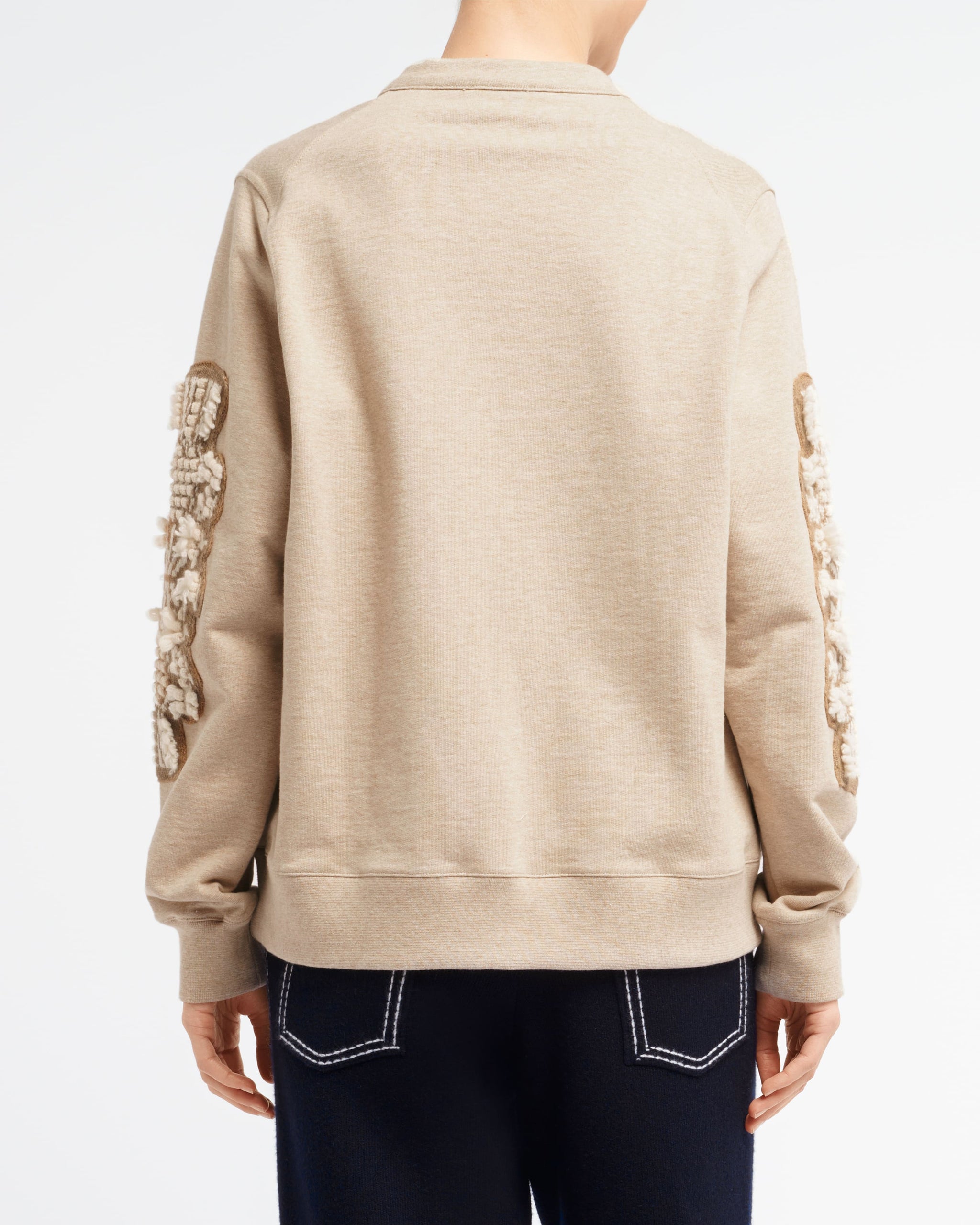 캐시미어 B 로고가 새겨진 면 카디건 | Barrie - Barrie