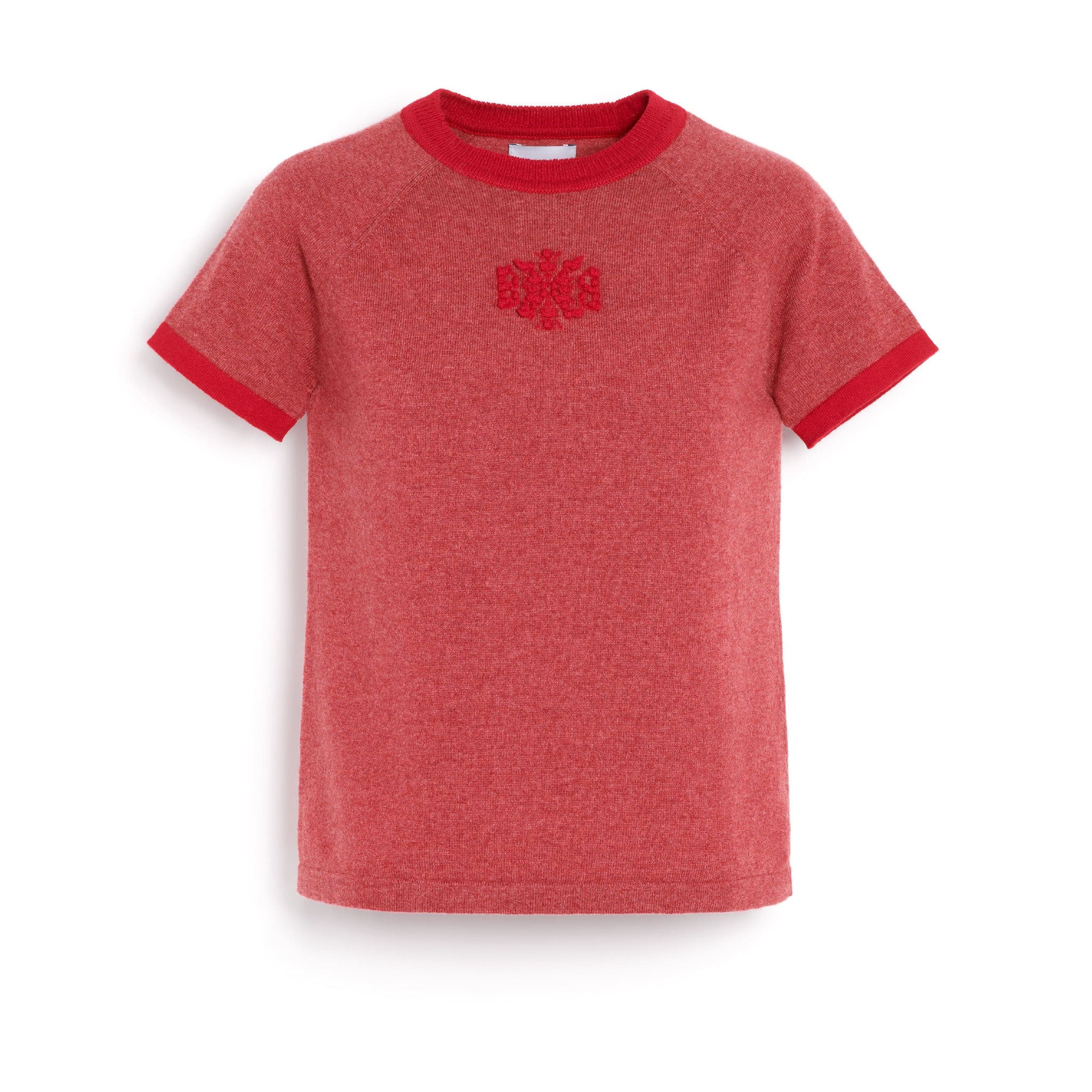 Cashmere top with B logo | Barrie - Barrie