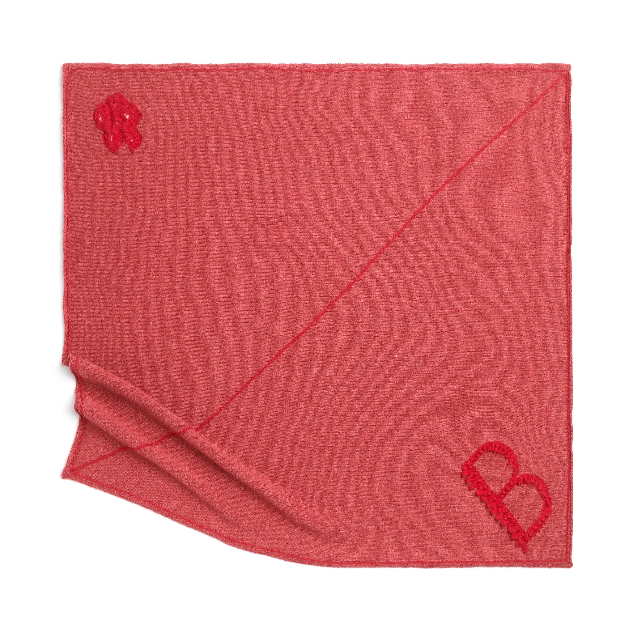 Cashmere scarf with details | Barrie - Barrie