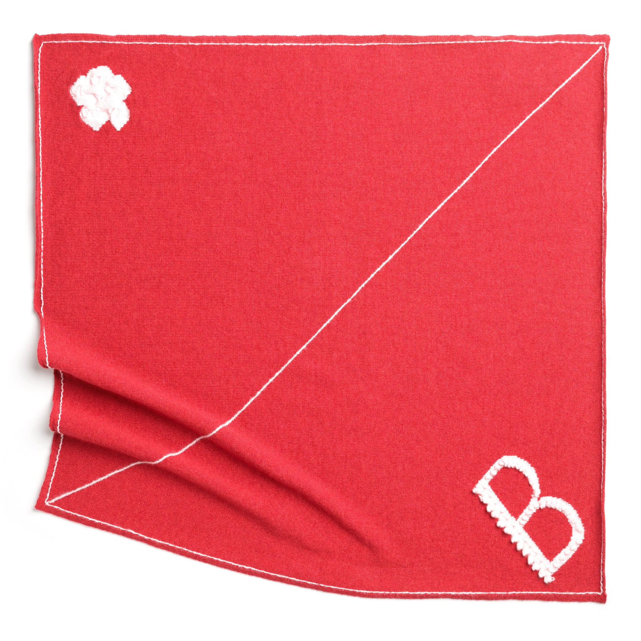 Foulard en cachemire avec détails | Barrie - Barrie
