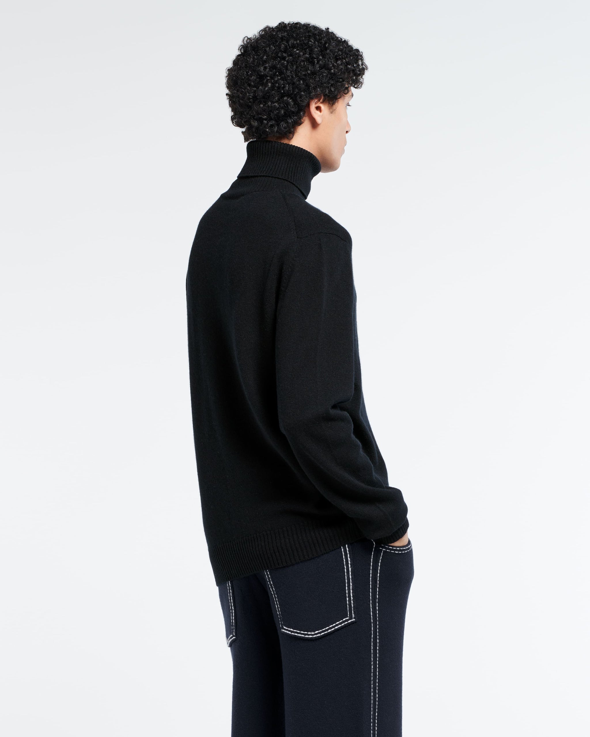 Pull col roulé B Label en cachemire | Barrie - Barrie