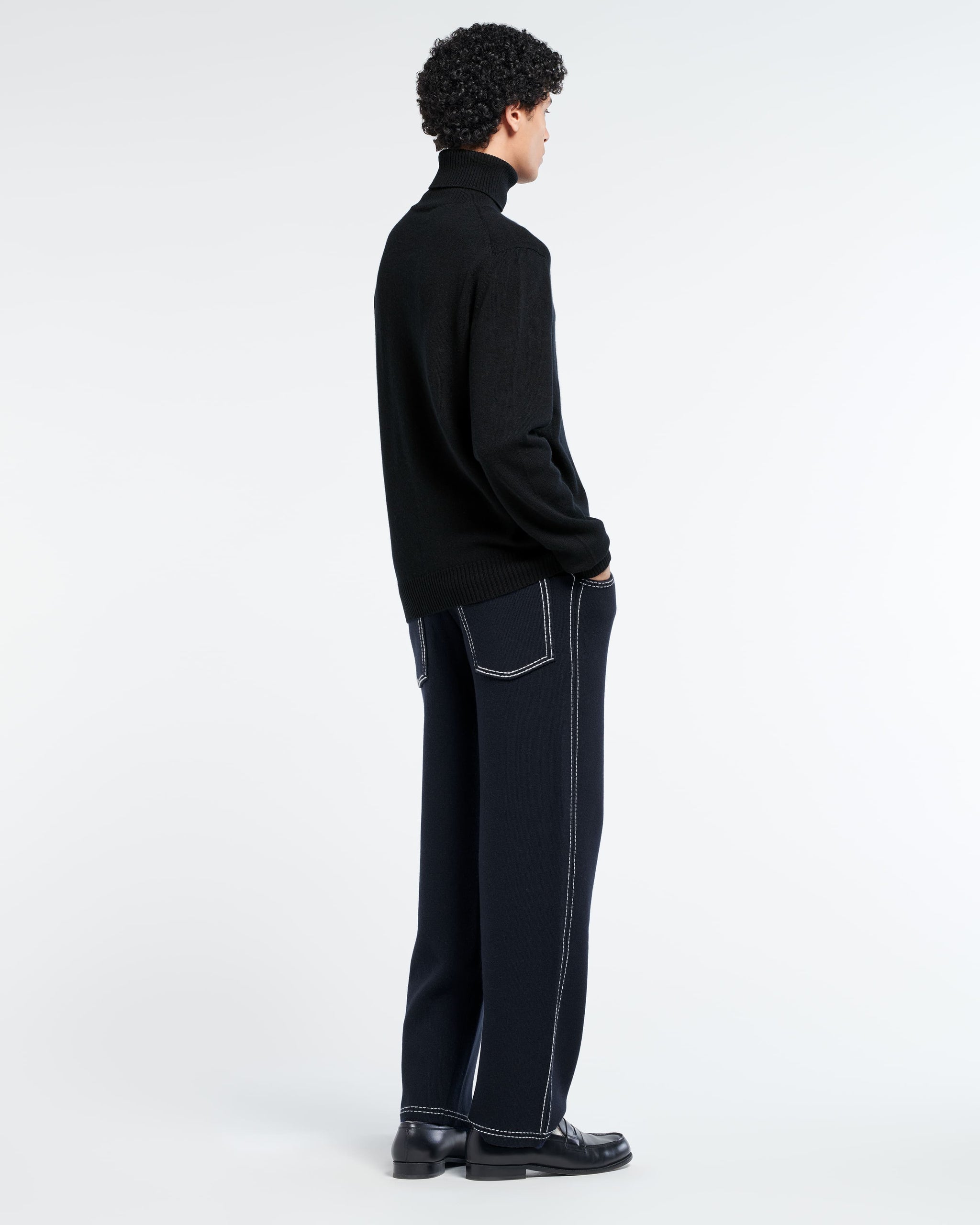 Pull col roulé B Label en cachemire | Barrie - Barrie