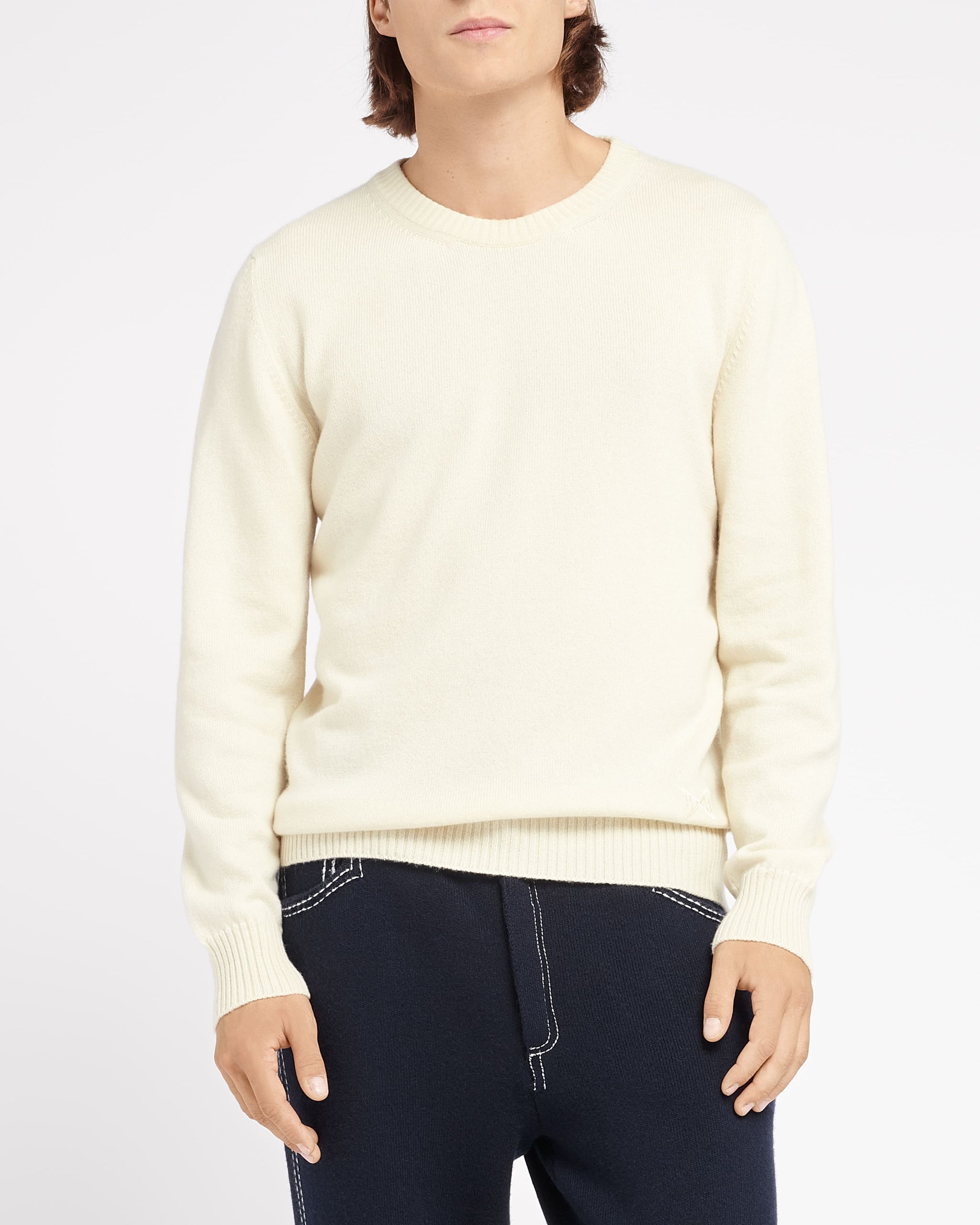 B 라벨 캐시미어 니트웨어 | Barrie - Barrie