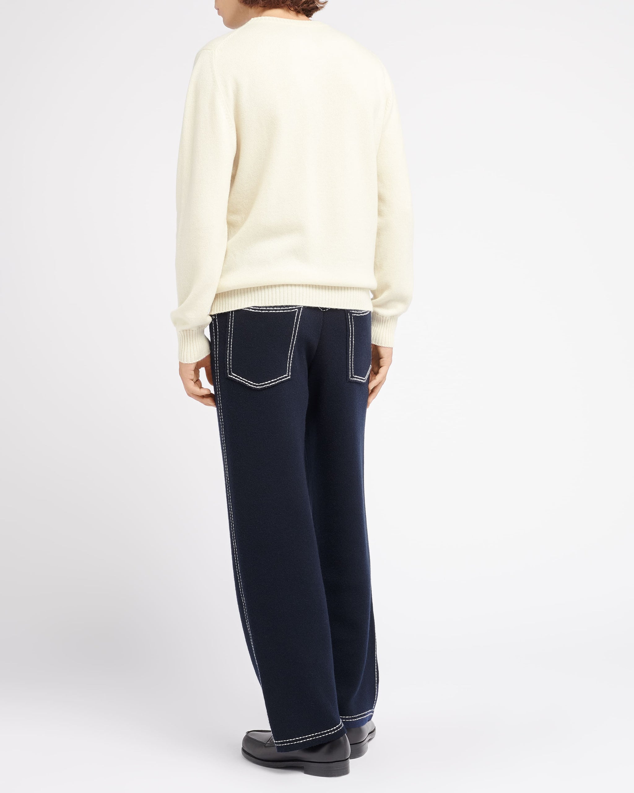 B 라벨 캐시미어 니트웨어 | Barrie - Barrie