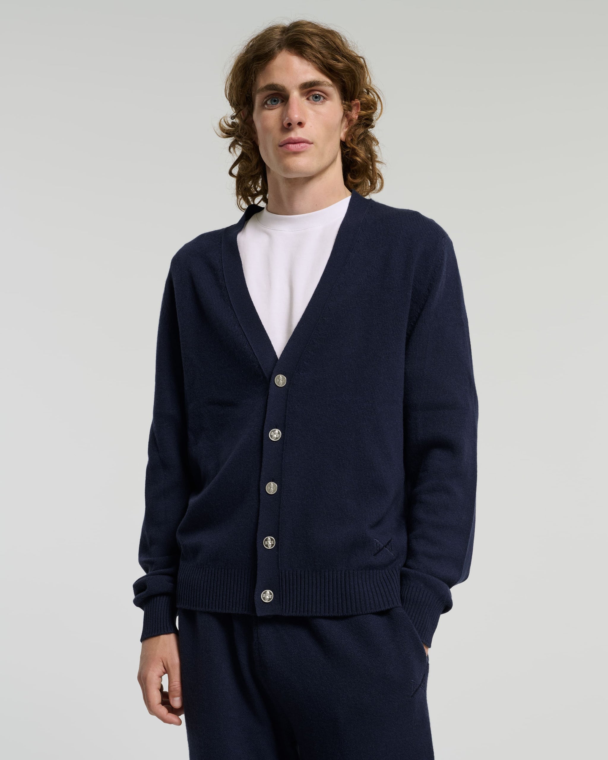 Cardigan B Label en cachemire | Barrie - Barrie