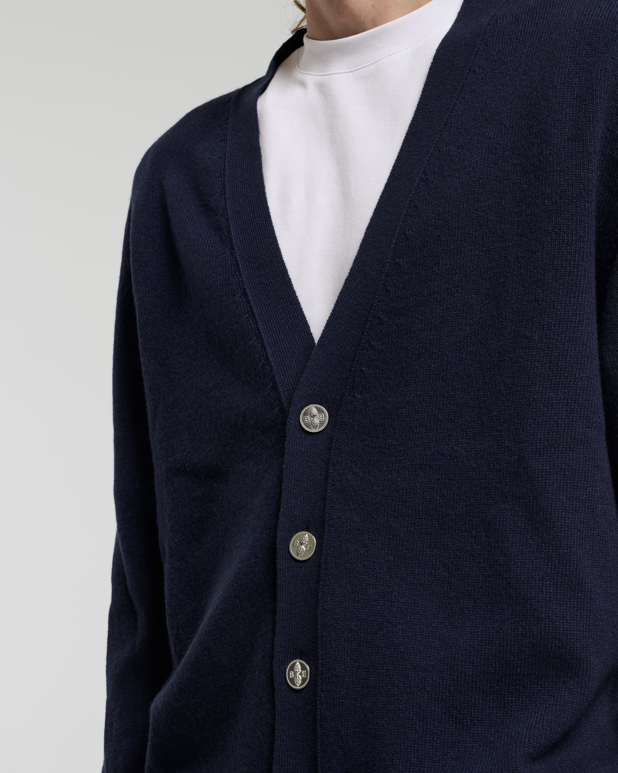 Cardigan B Label en cachemire | Barrie - Barrie