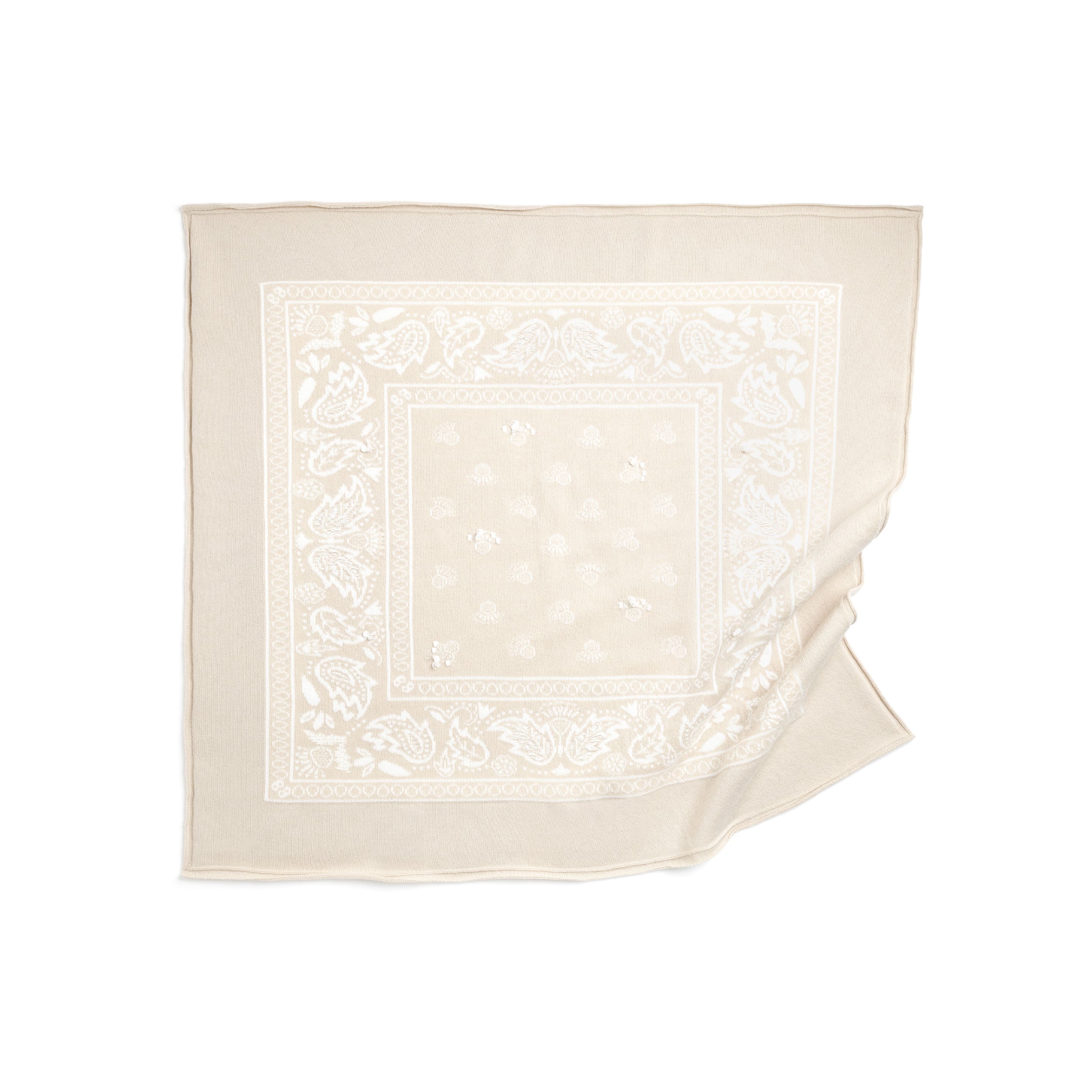 Bandana en cachemire et coton