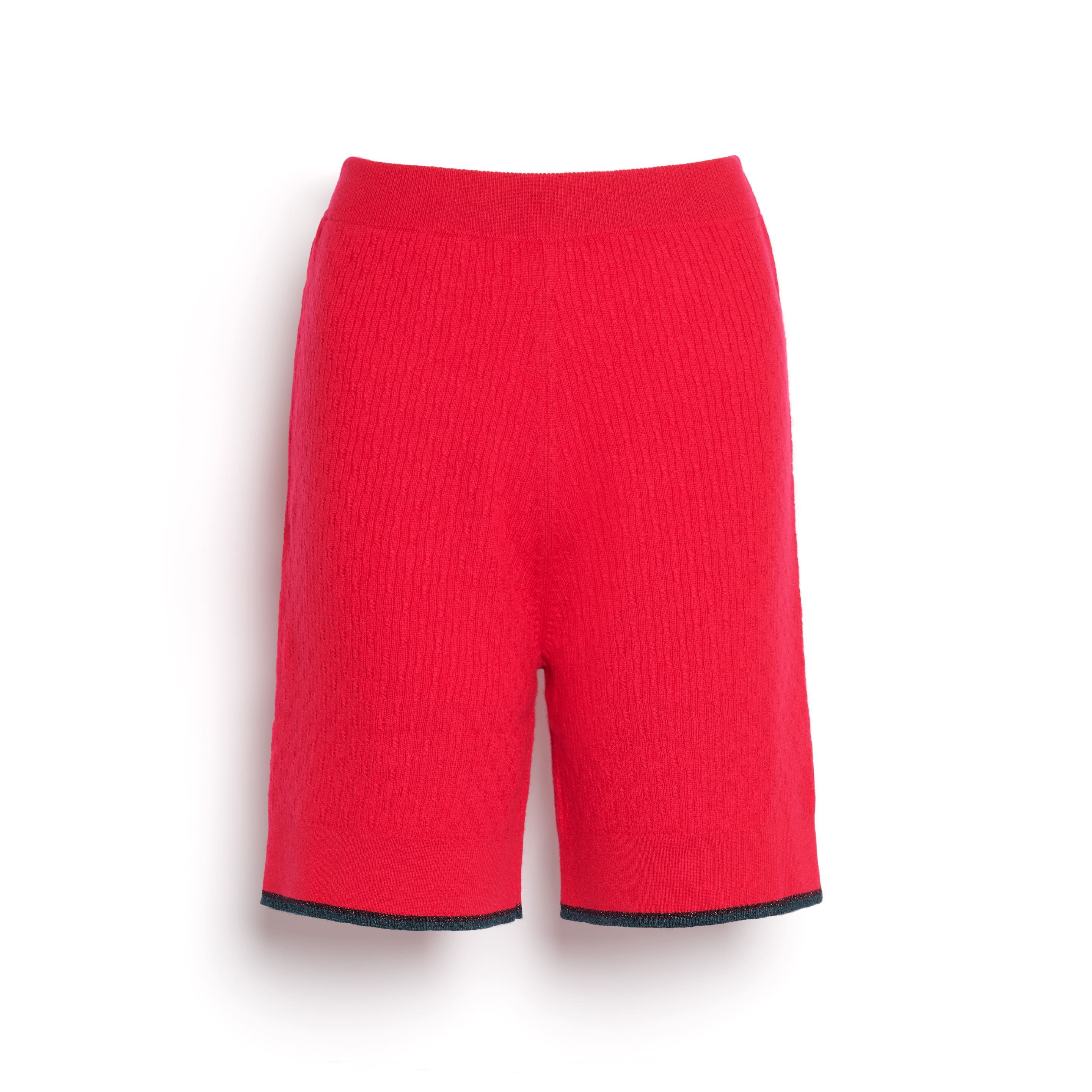 Short en cachemire léger