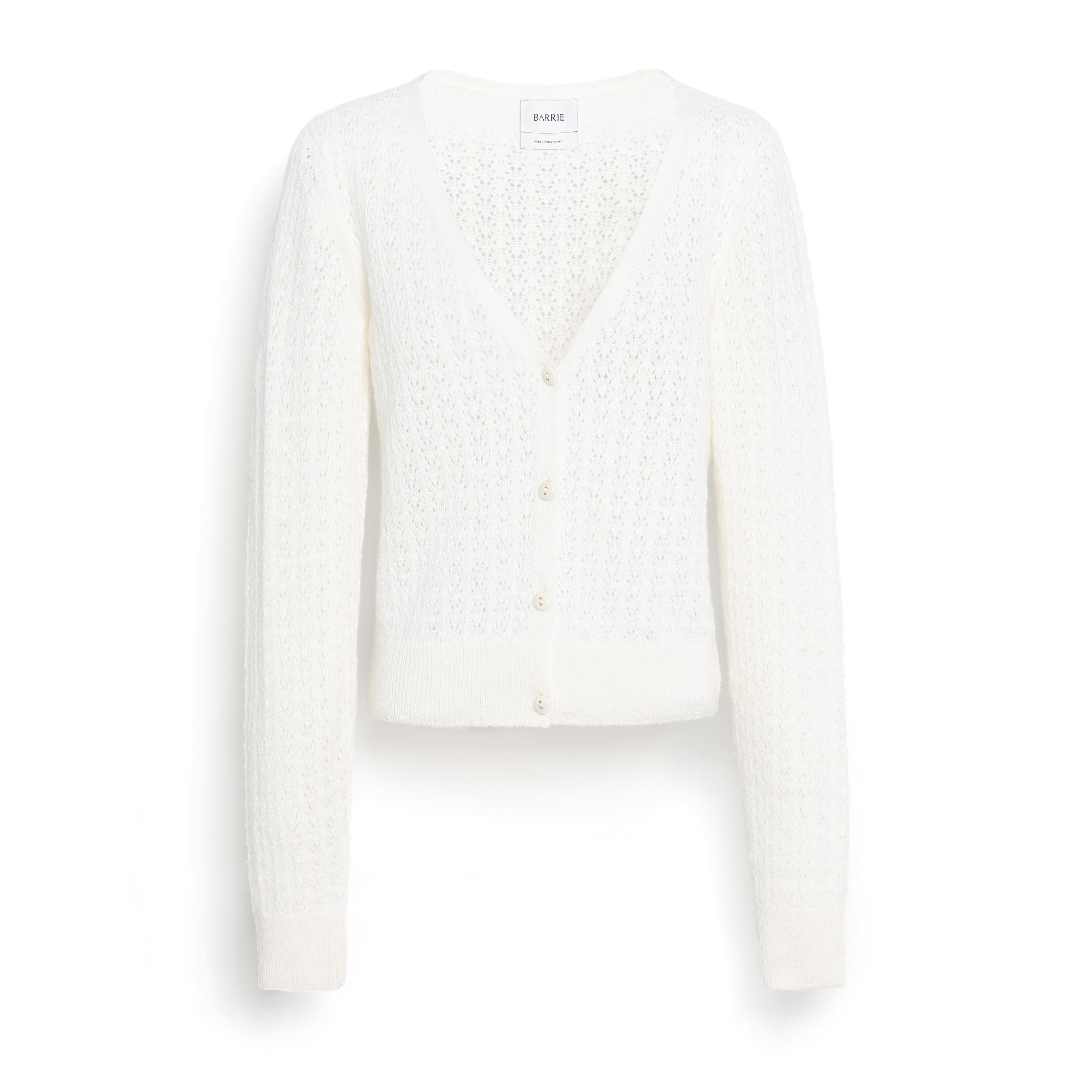 Cashmere lace cardigan