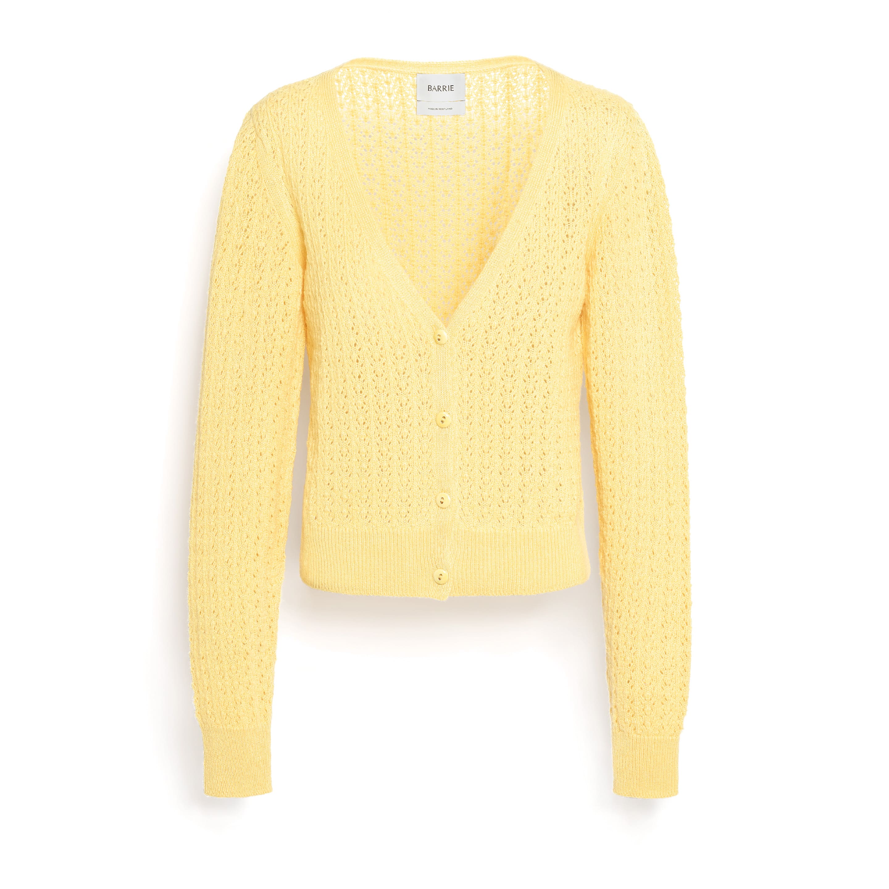 Cashmere lace cardigan