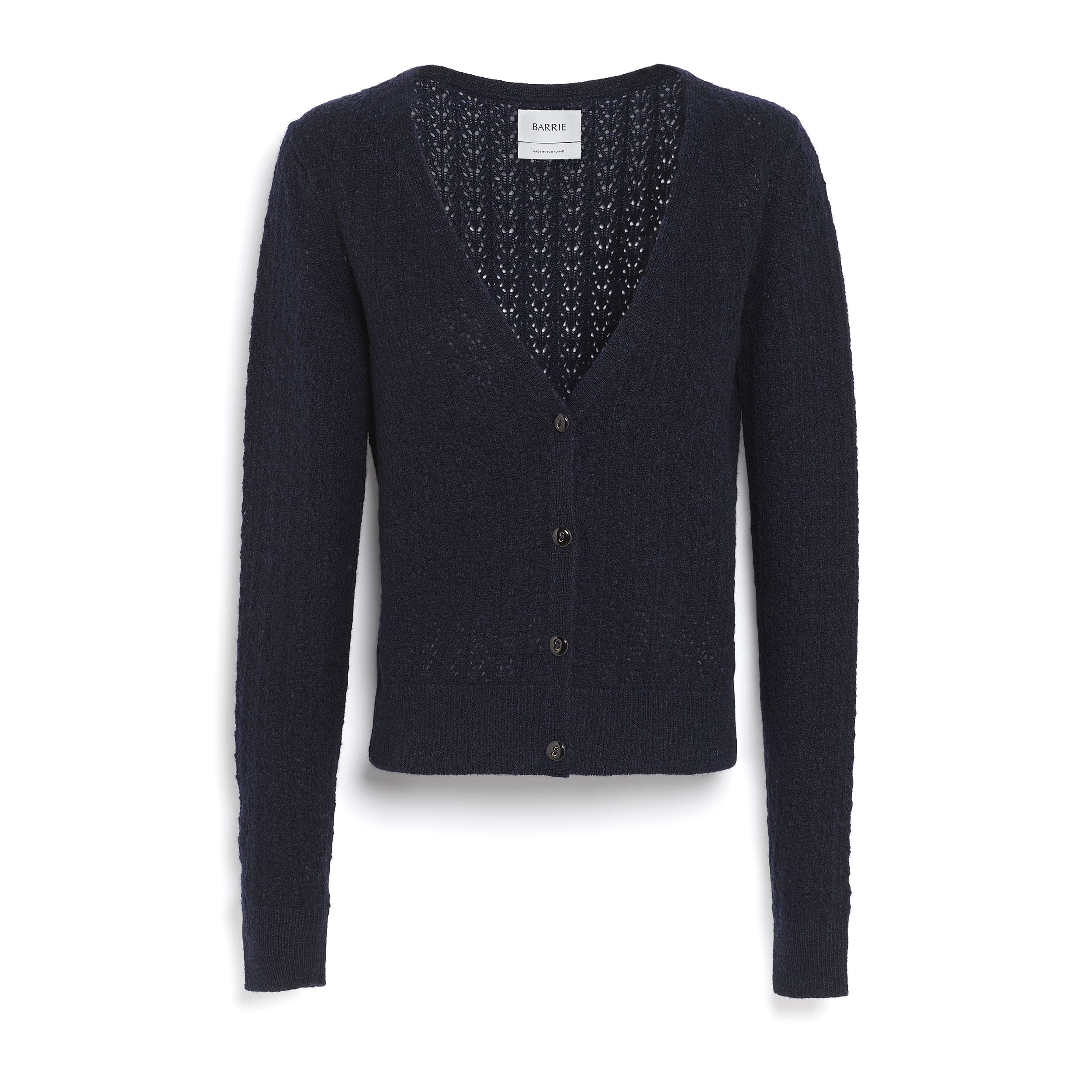 Cashmere lace cardigan