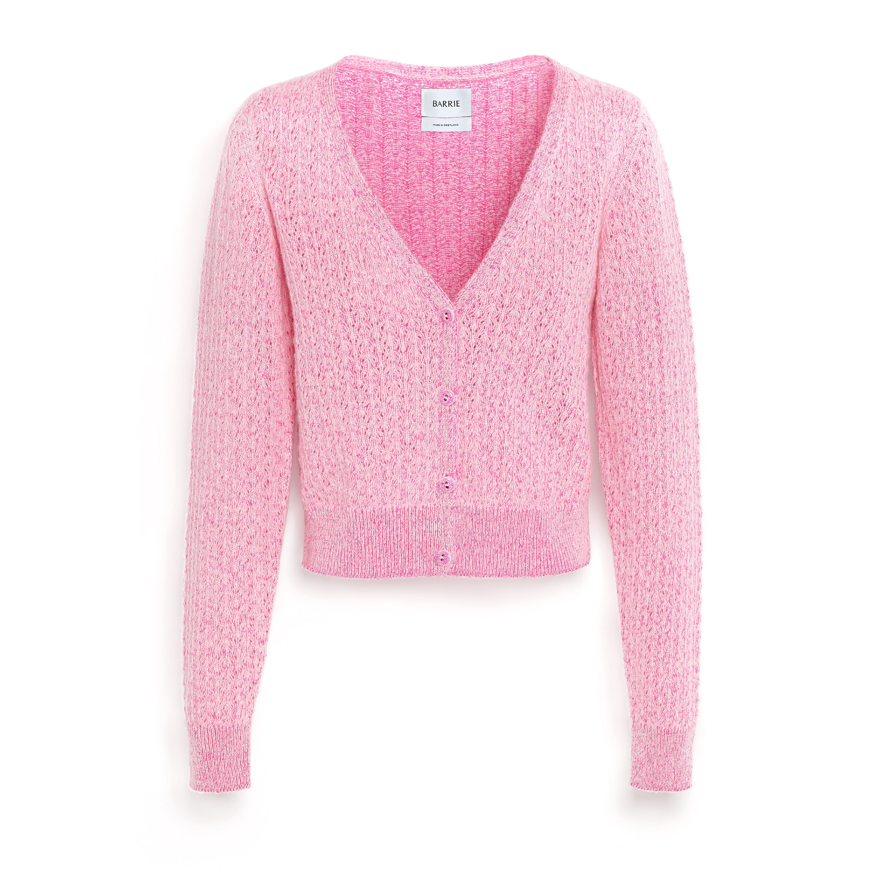 Cashmere lace cardigan
