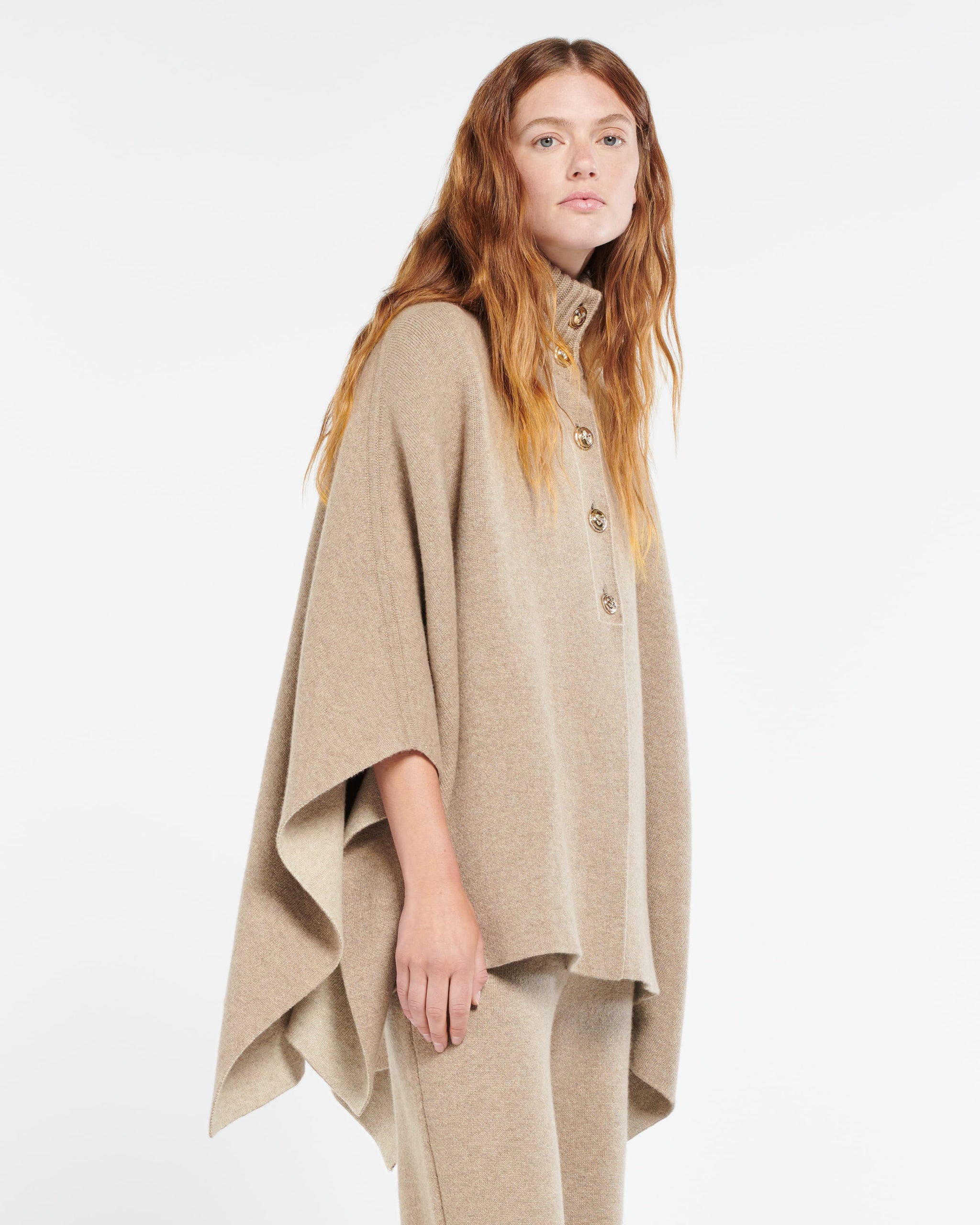 Cashmere cape | Barrie - Barrie