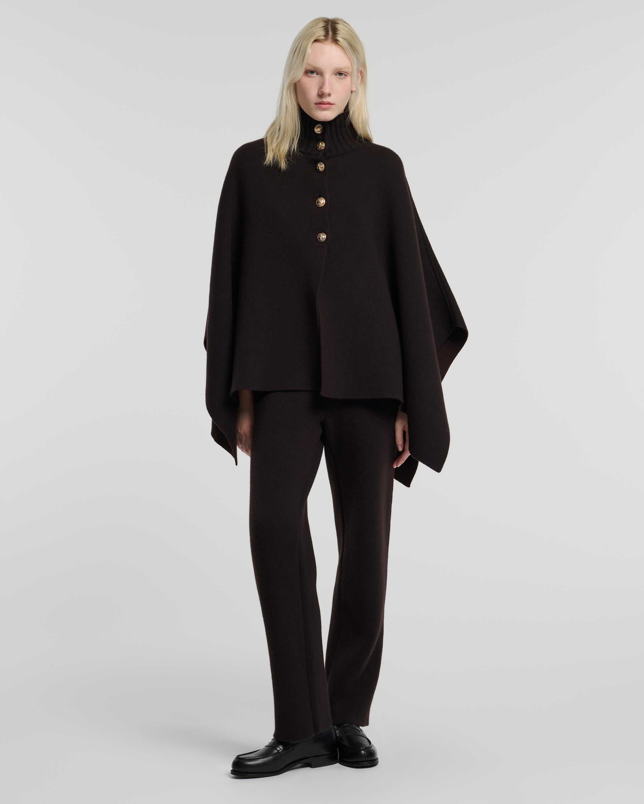 캐시미어 소재 케이프 | Barrie - Barrie