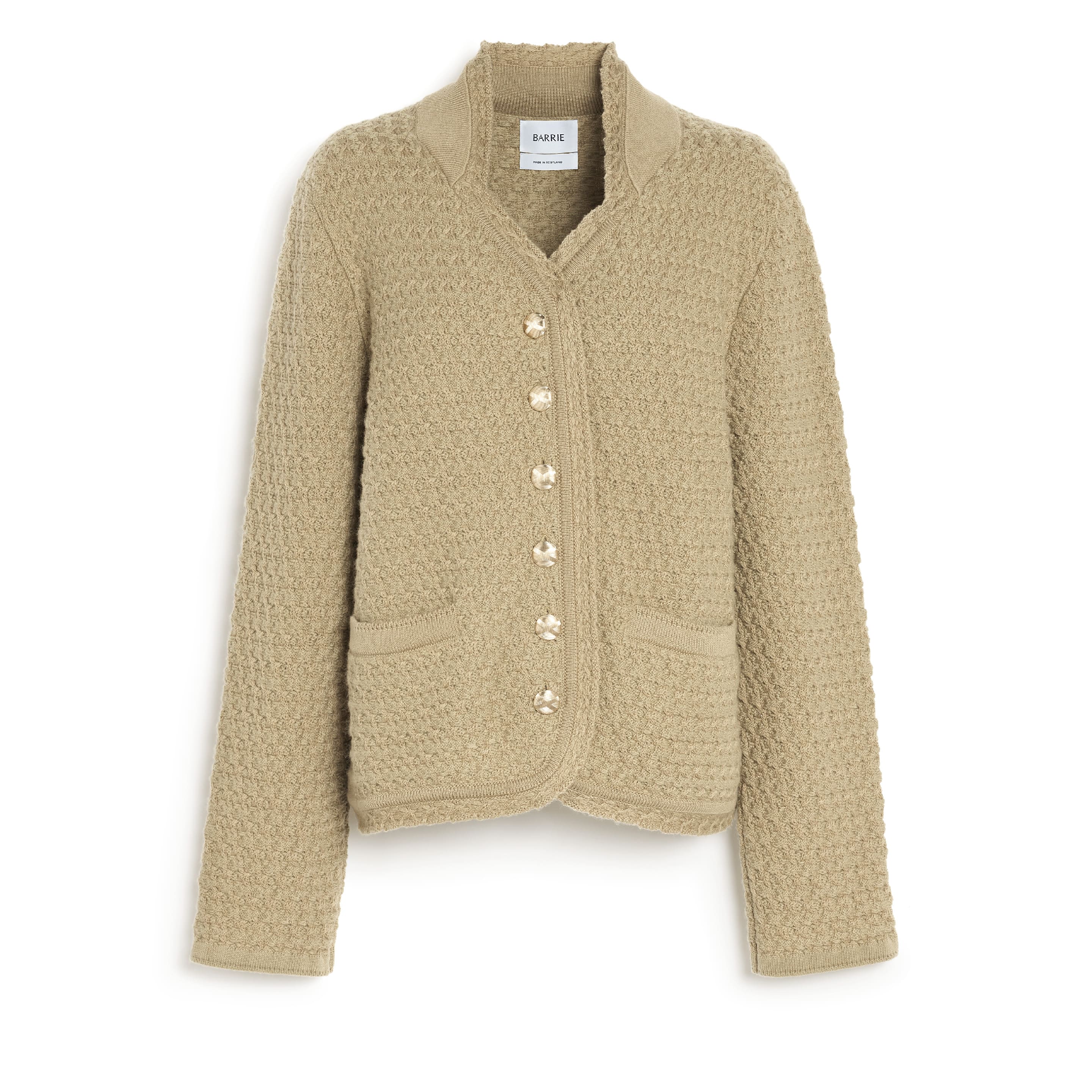 Cashmere tweed jacket