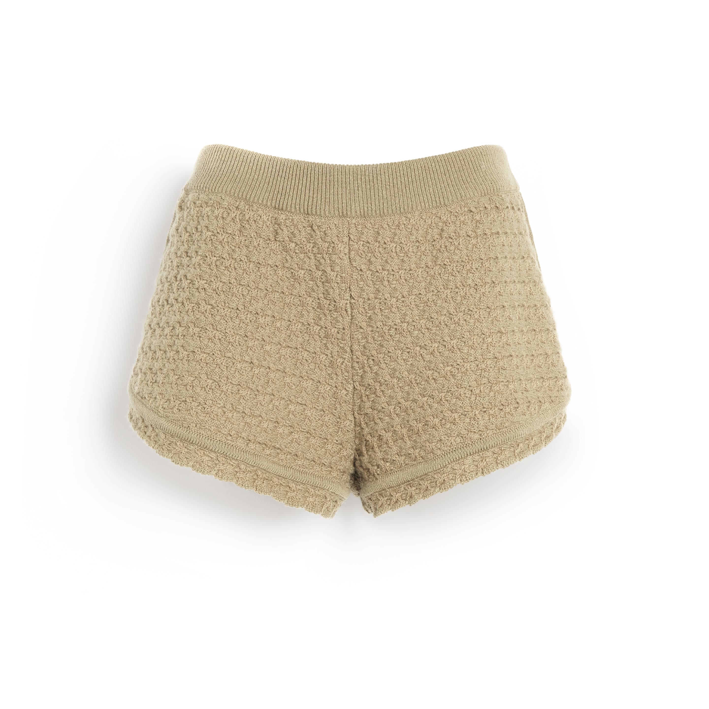 Short en tweed de cachemire