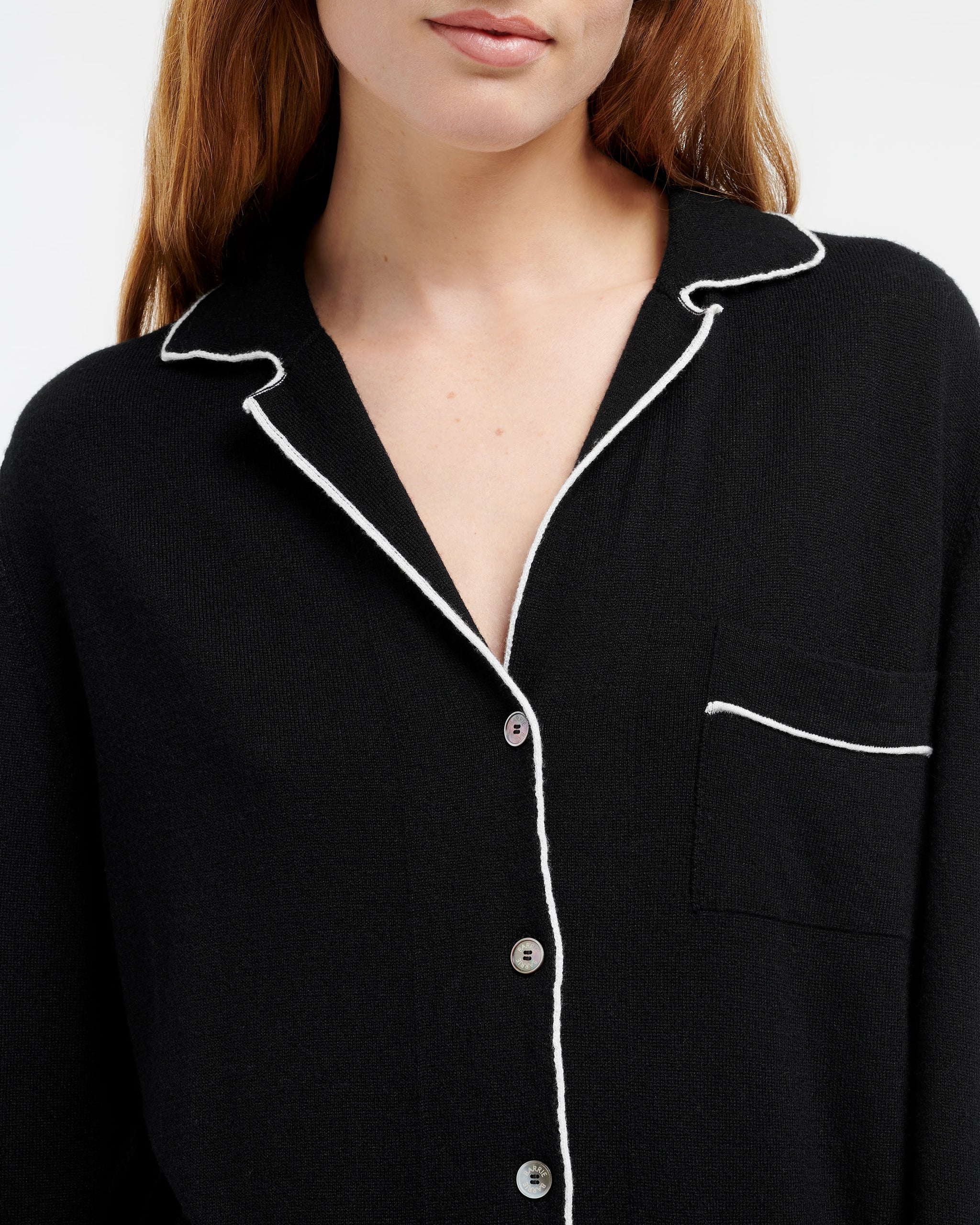 Chemise ultra fine en cachemire et soie | Barrie - Barrie