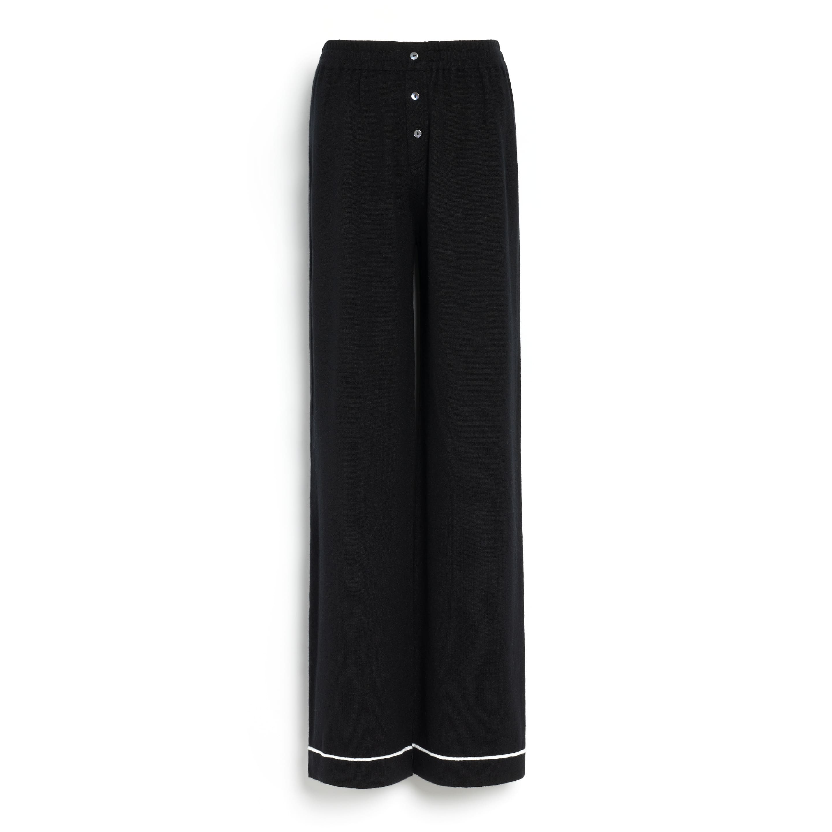 Pantalon ultra fin en cachemire et soie