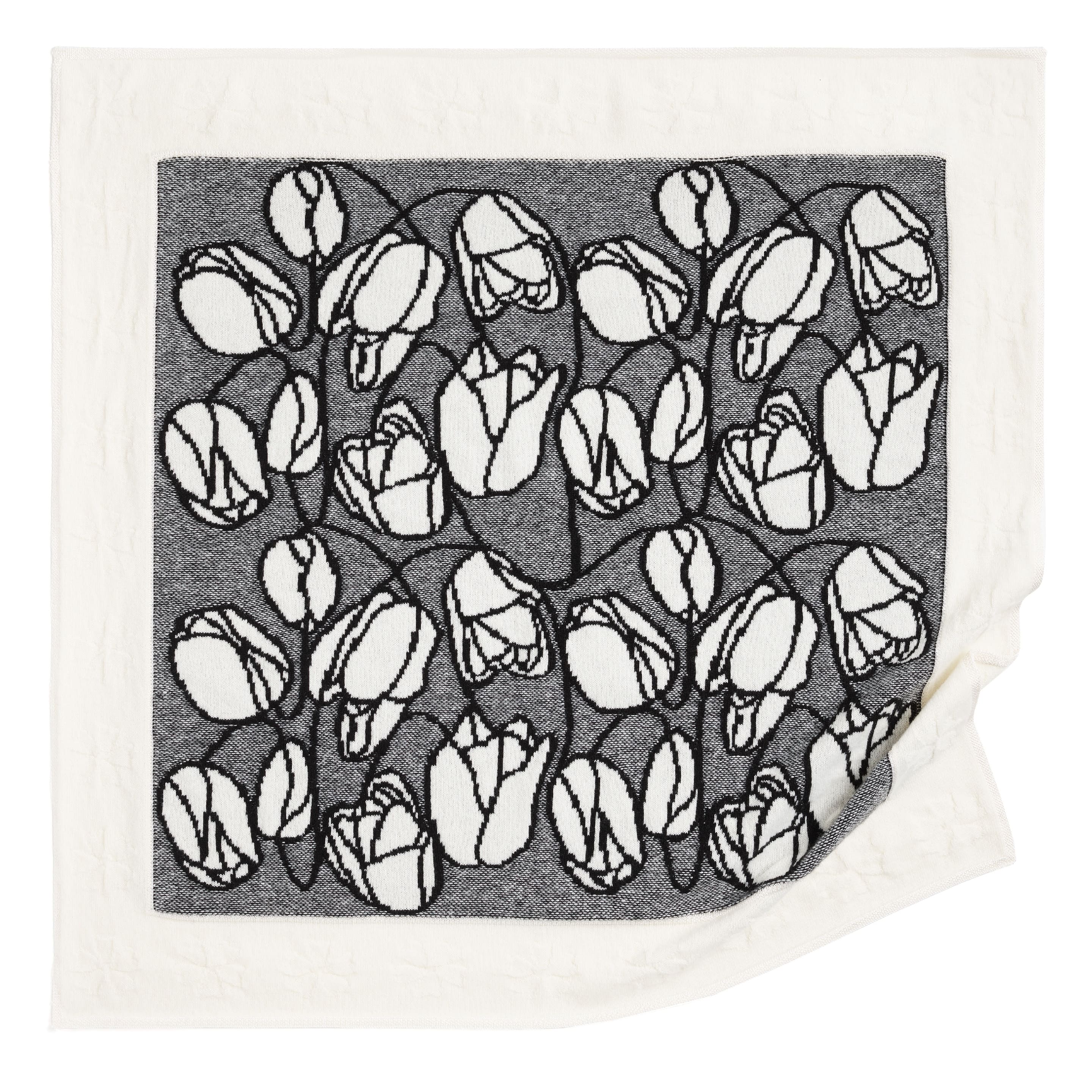 Foulard en cachemire à motif fleuri