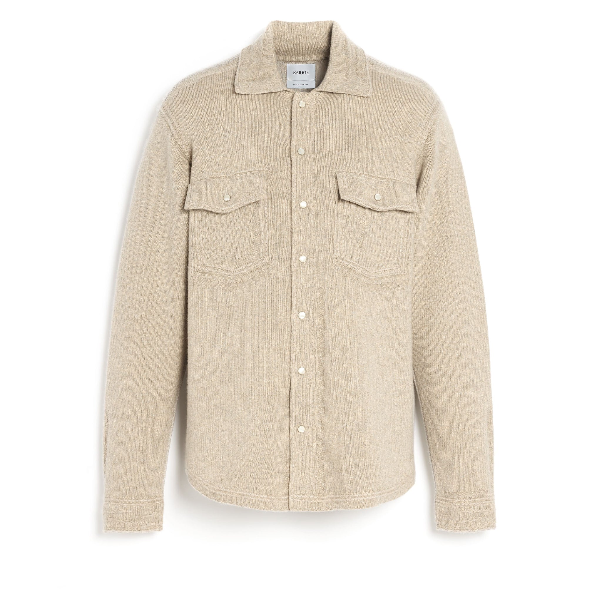 Cashmere and cotton Denim overshirt | Barrie - Barrie