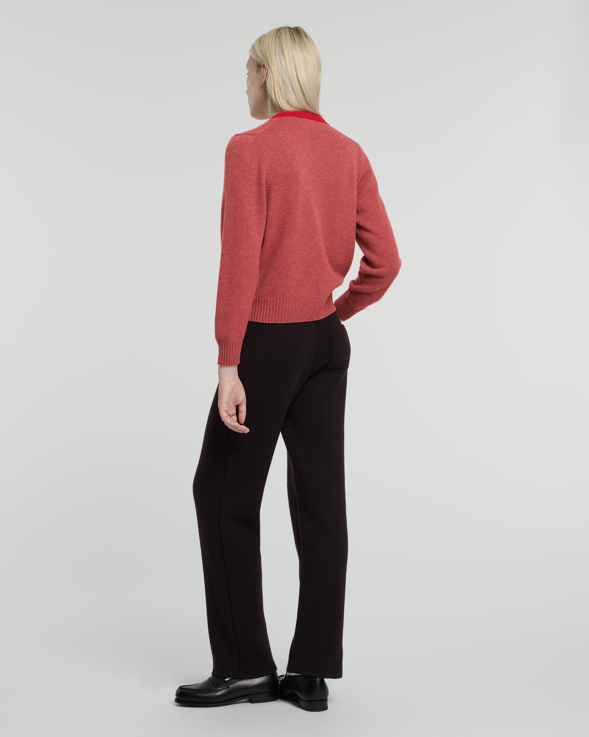 B 로고 시네 캐시미어 카디건 | Barrie - Barrie