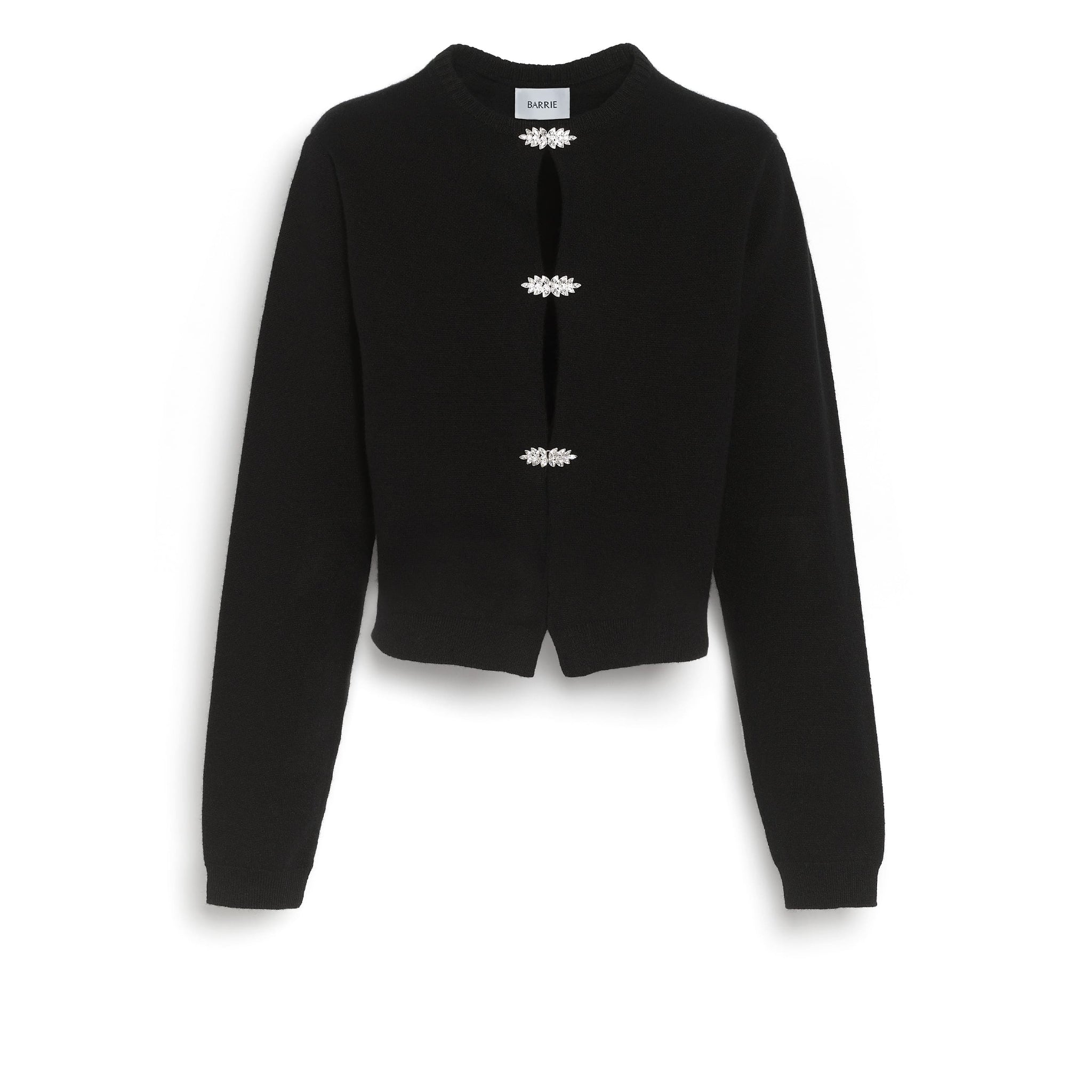 Cashmere cardigan with jewelled details | Barrie - Barrie