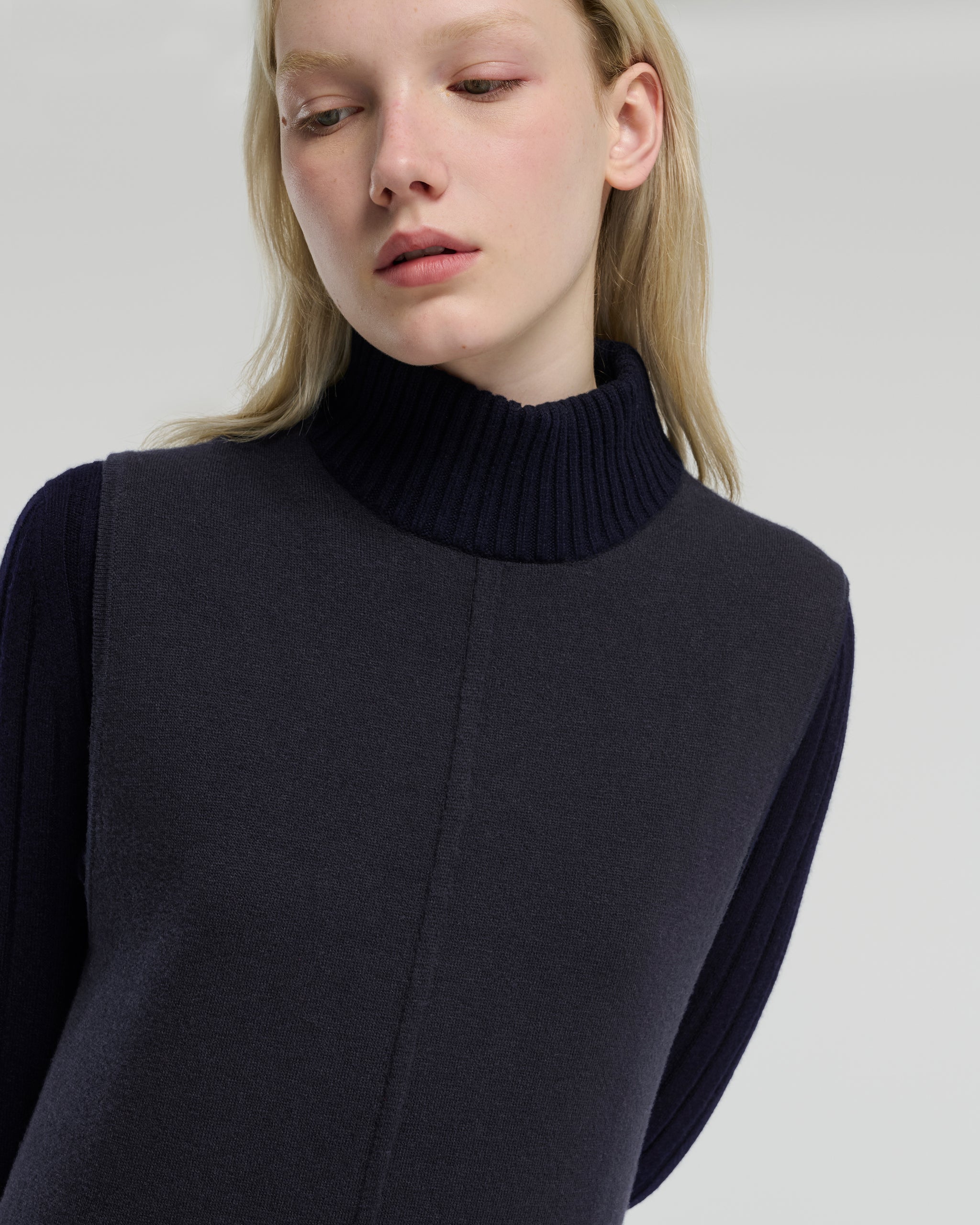 Long cashmere dress | Barrie - Barrie