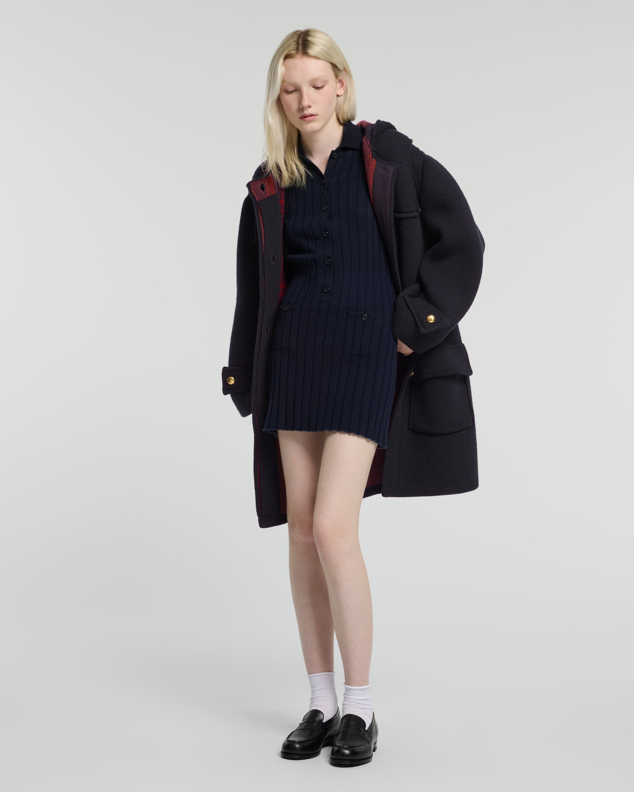 Duffle-coat en laine et cachemire | Barrie - Barrie