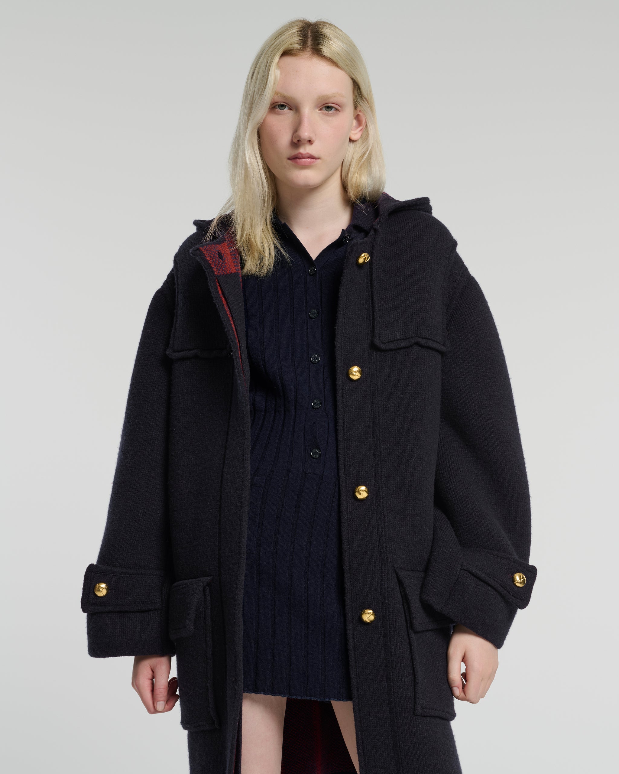 Duffle-coat en laine et cachemire | Barrie - Barrie