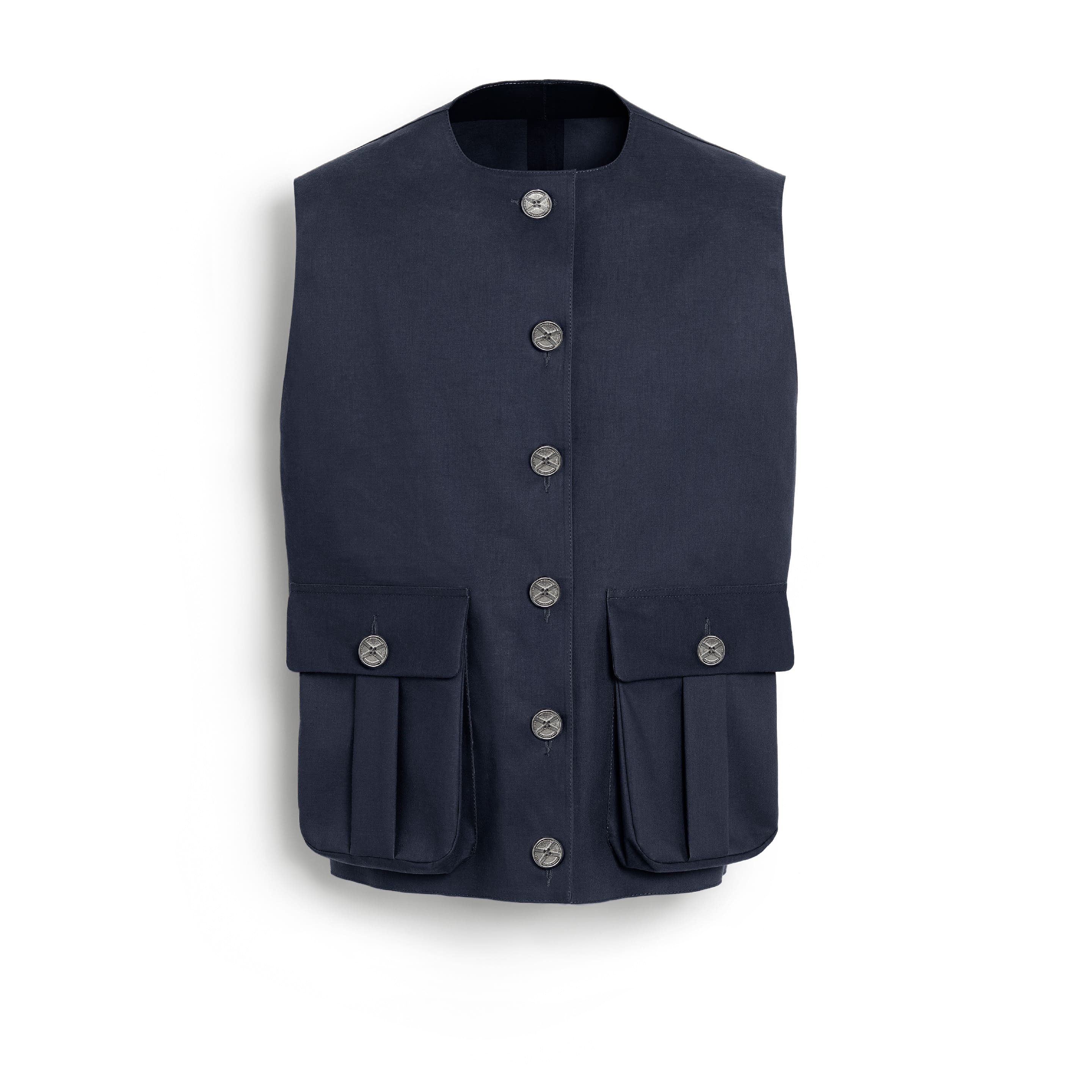 Sleeveless rain jacket