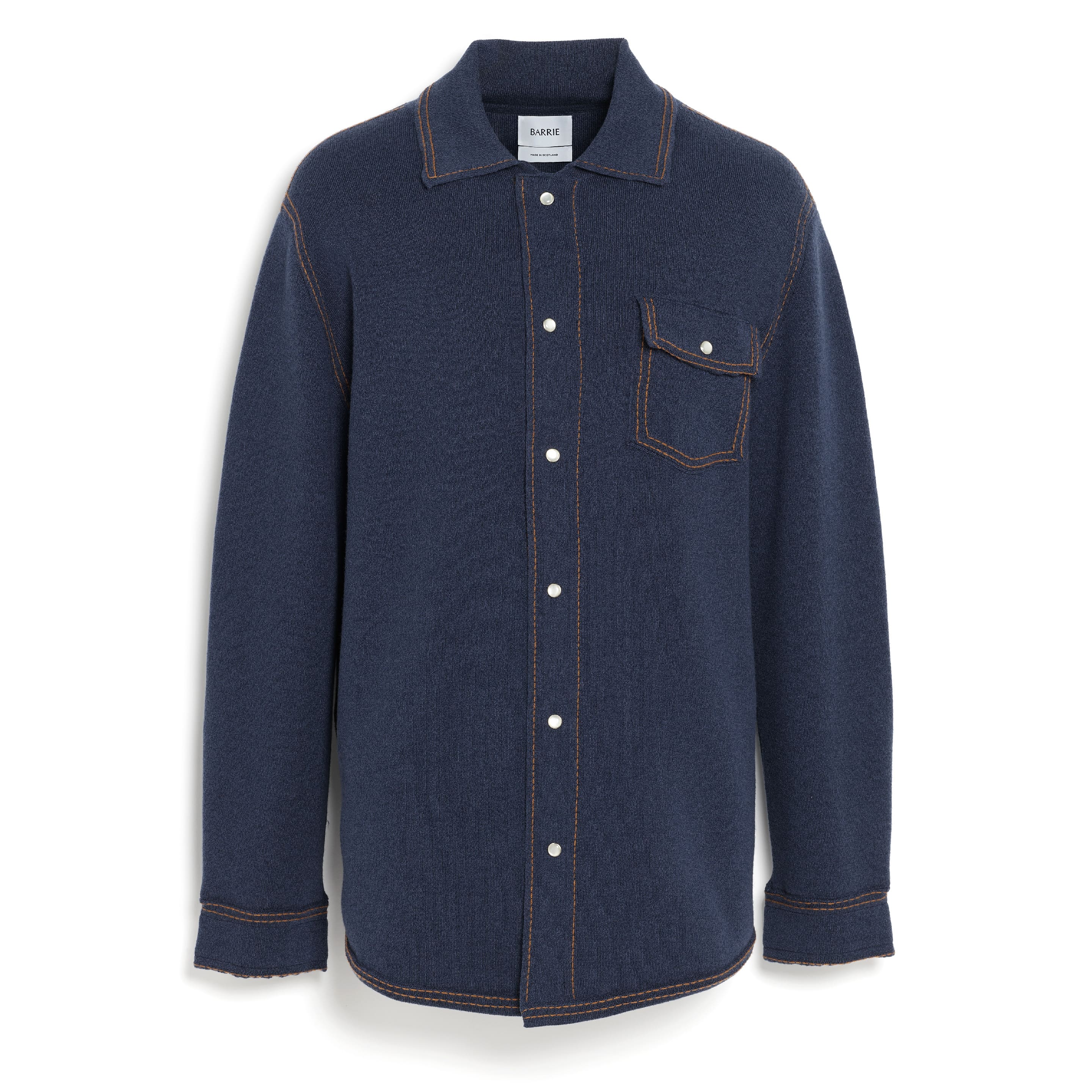 Surchemise en cachemire et coton