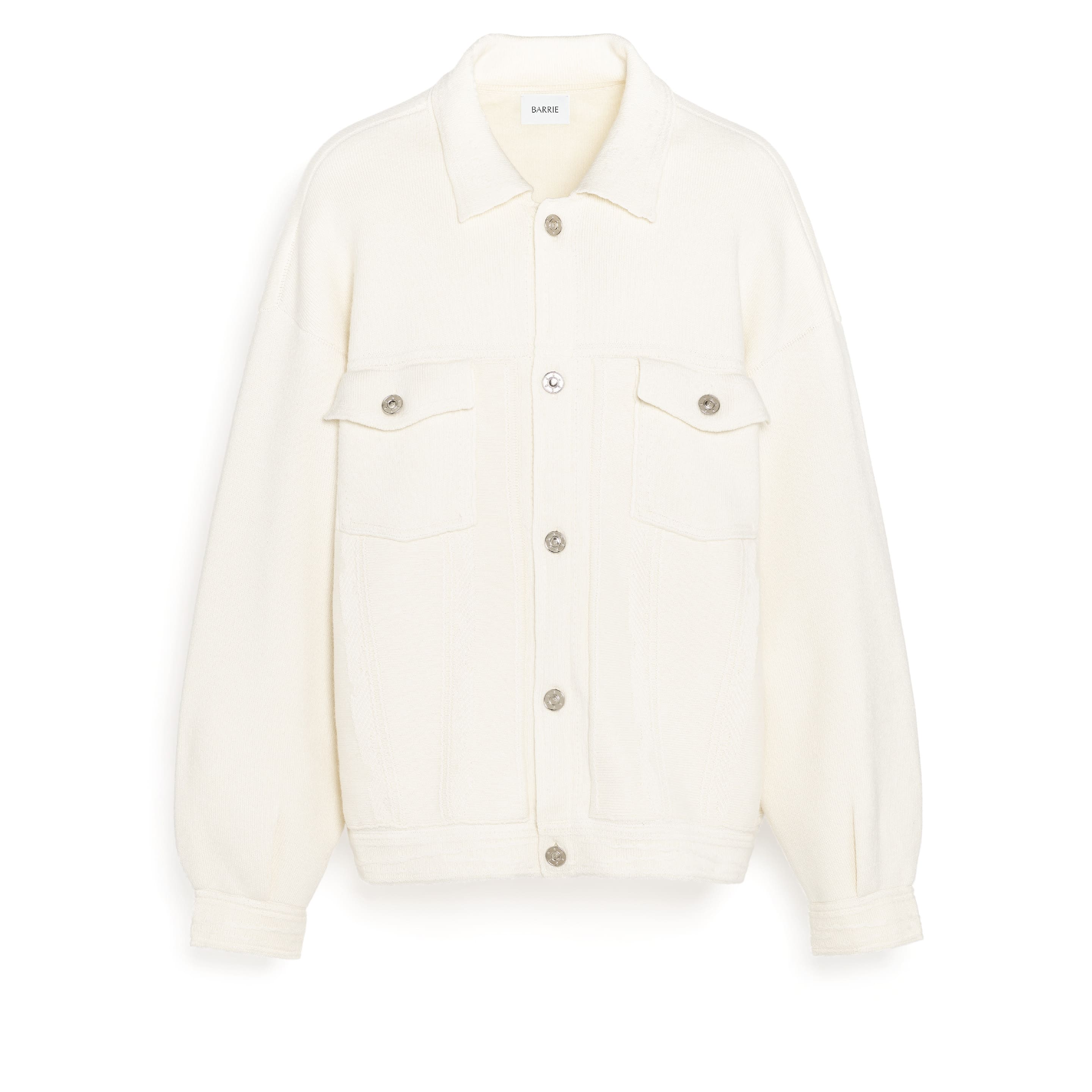 Veste Denim oversize en cachemire et coton