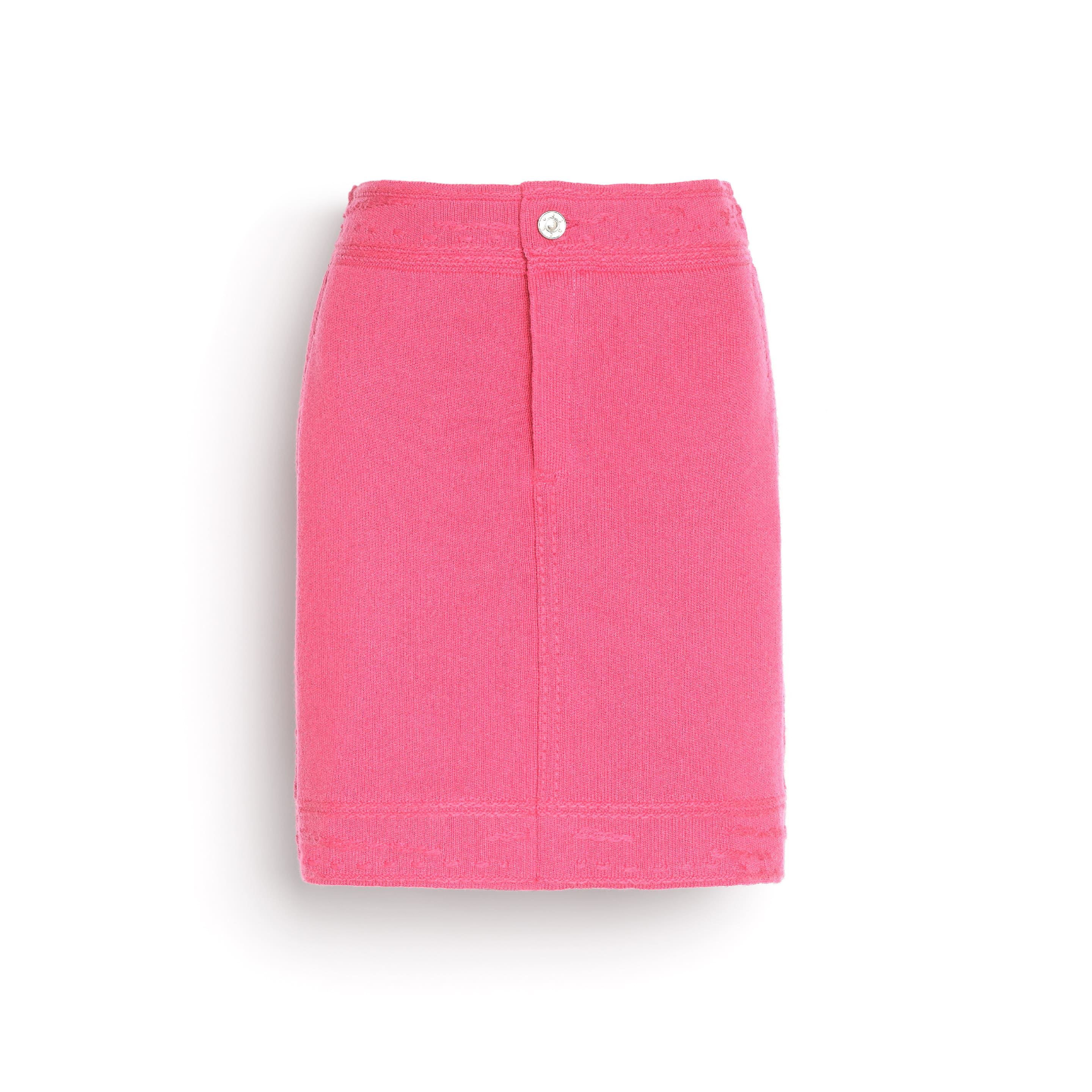 Jupe Denim en cachemire et coton