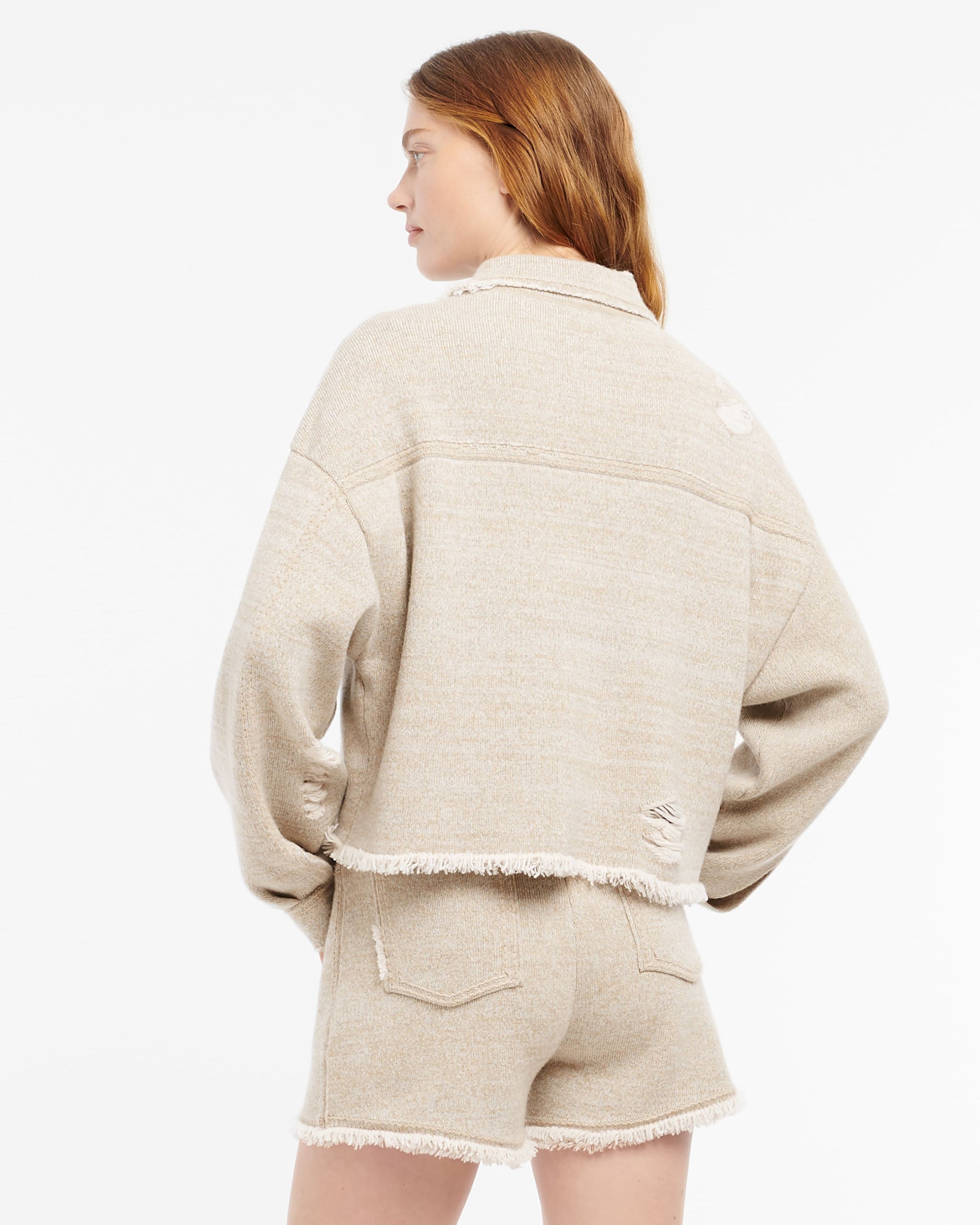 Short Denim à franges | Barrie - Barrie