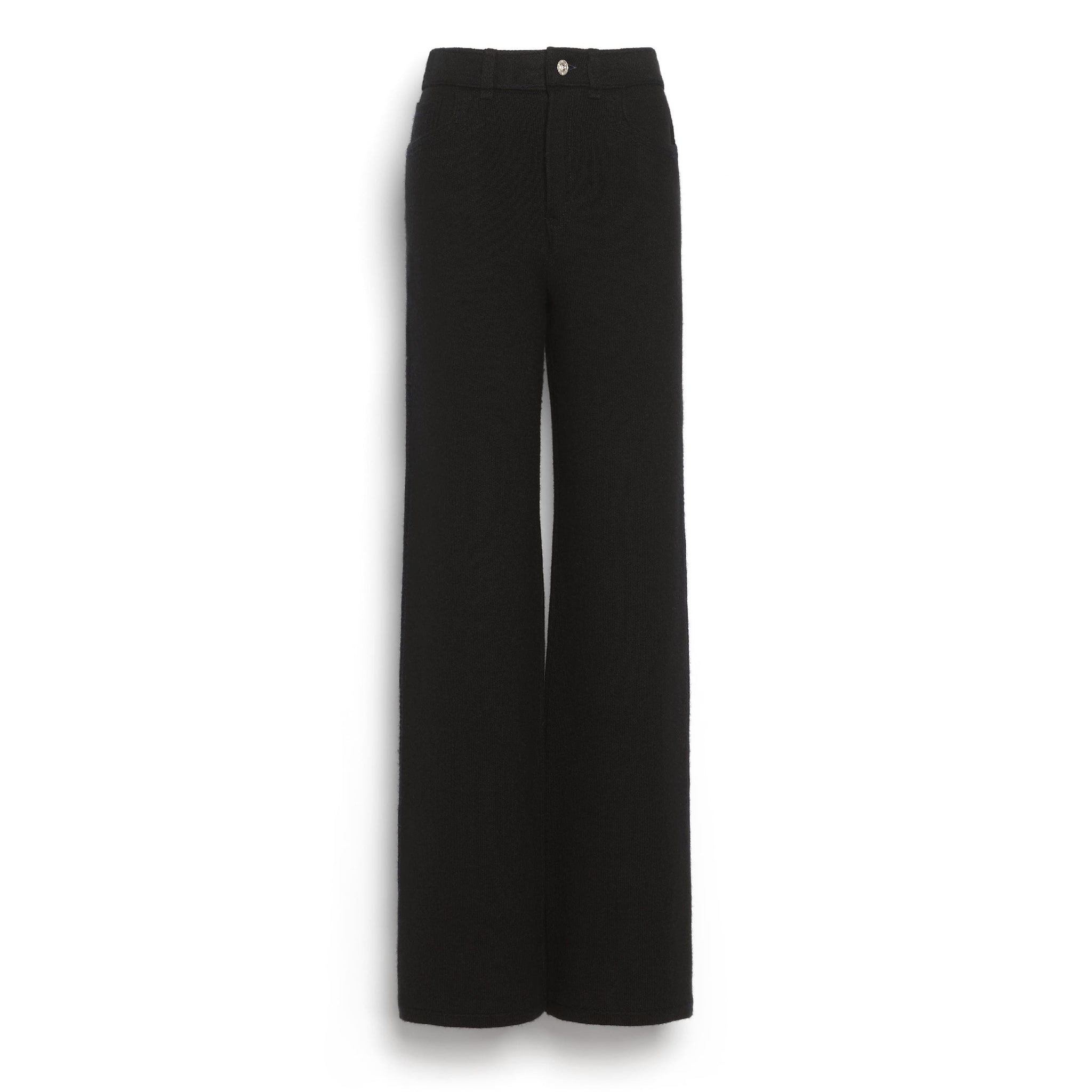 Denim cashmere and cotton trousers | Barrie - Barrie
