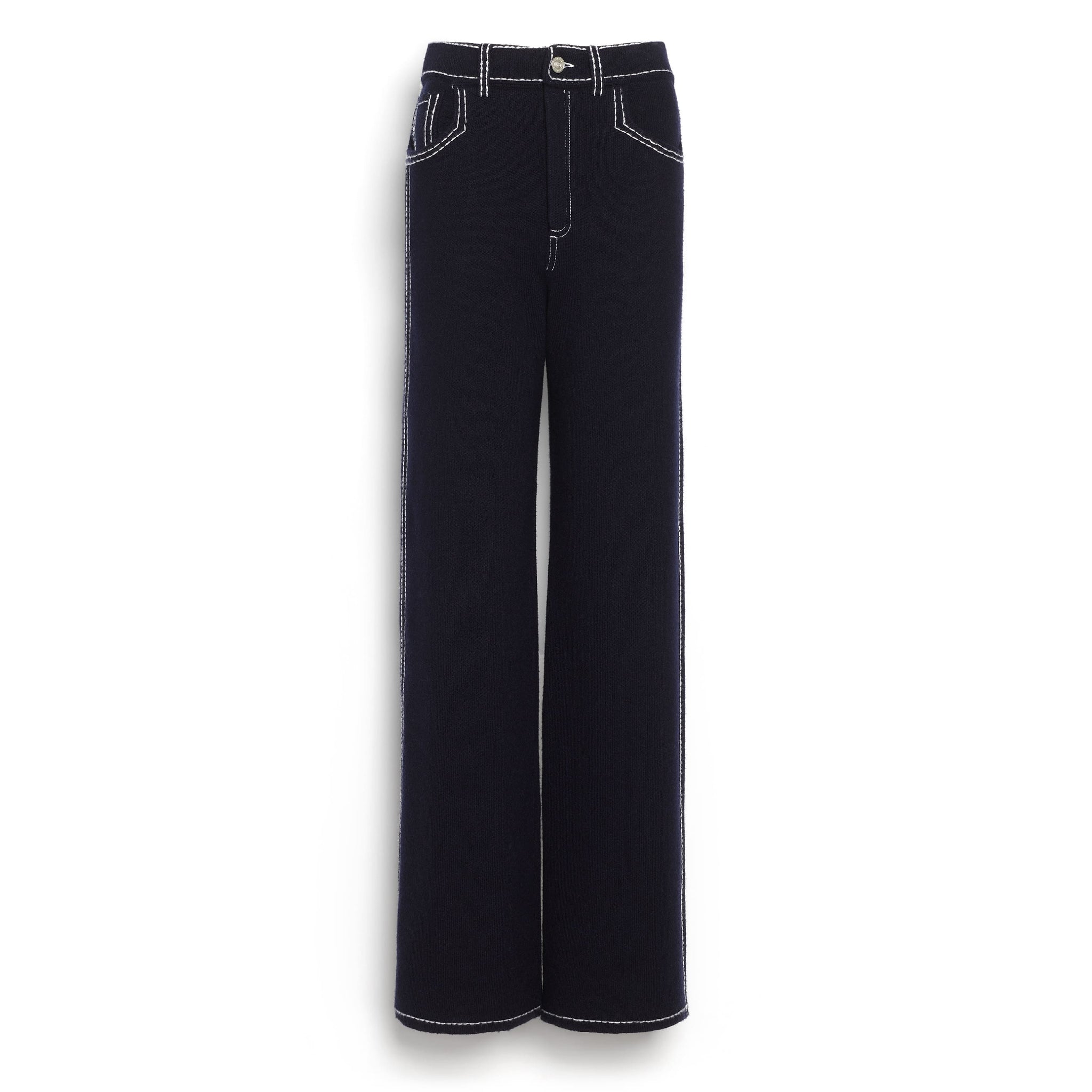 Pantalon Denim en cachemire et coton | Barrie - Barrie