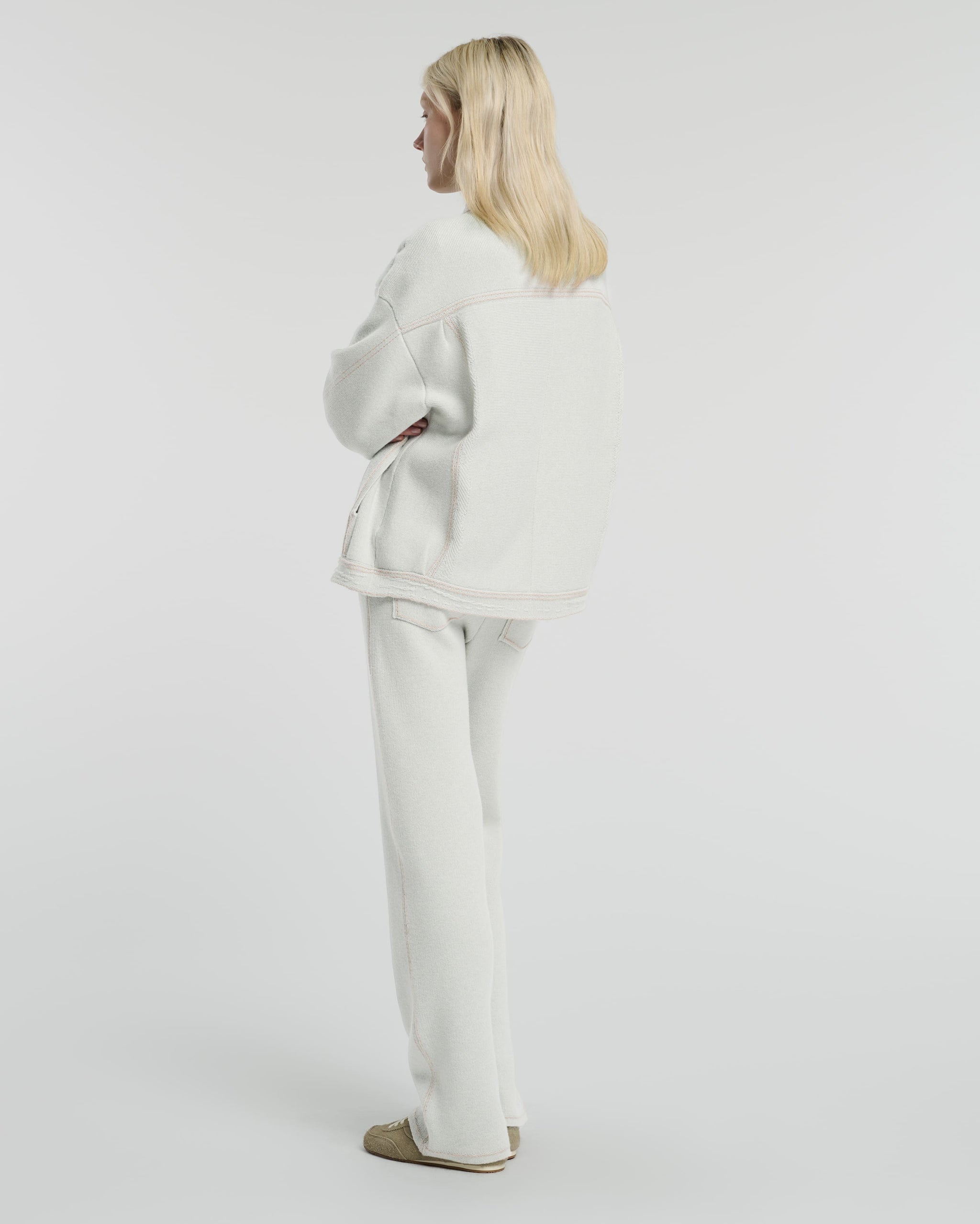 캐시미어와 면 데님 팬츠 | Barrie - Barrie